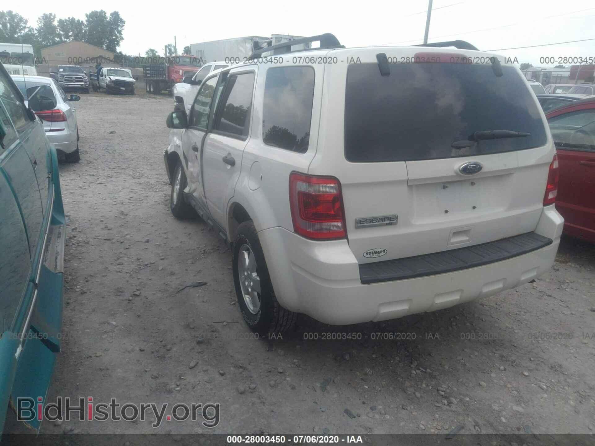 2012 FORD ESCAPE - VIN: 1FMCU9D7XCKC02524 - Фото 3