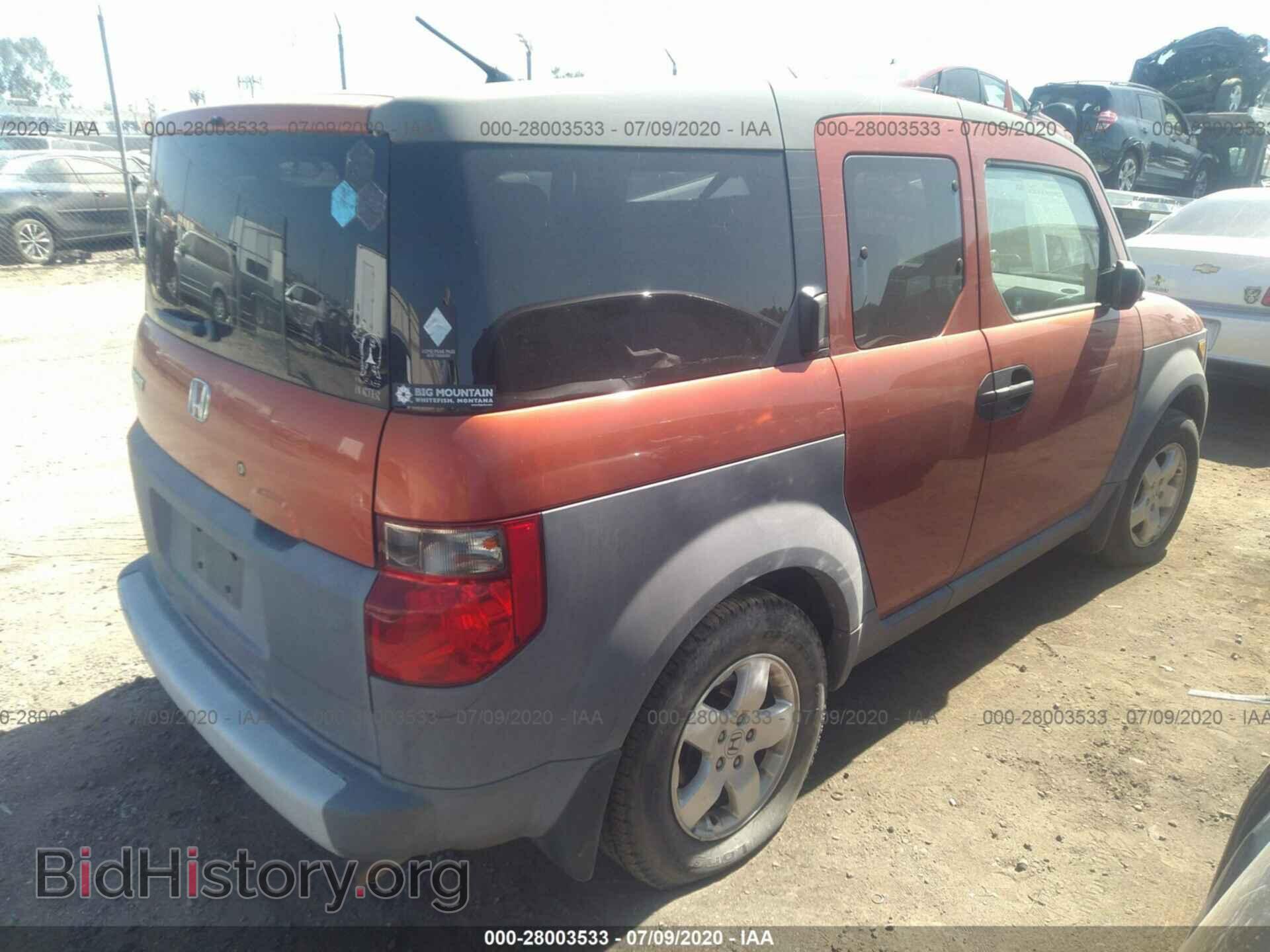 2003 HONDA ELEMENT - VIN: 5J6YH28543L053448 - Фото 4
