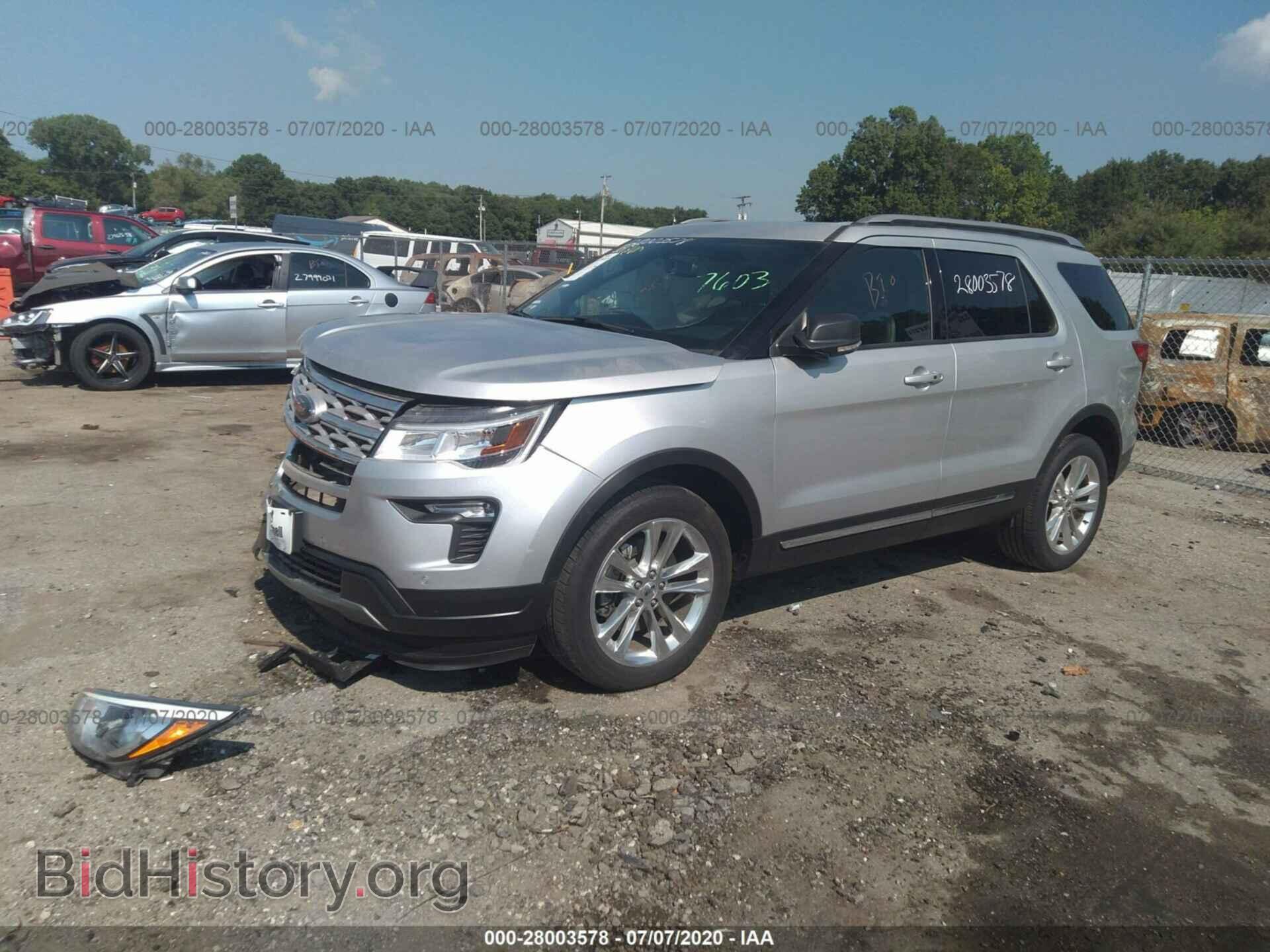 2019 FORD EXPLORER - VIN: 1FM5K8D86KGA87603 - Фото 2