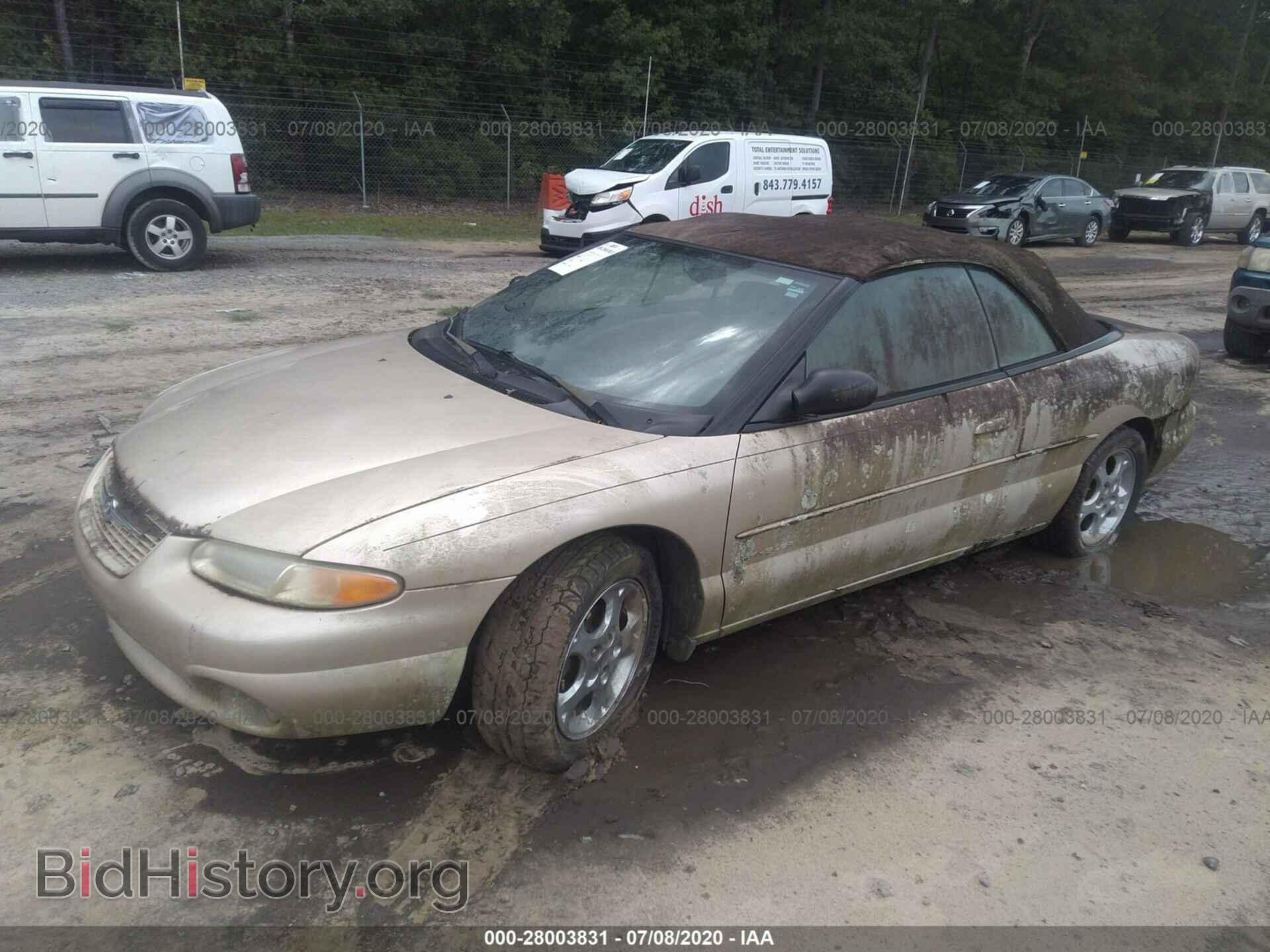 1999 CHRYSLER SEBRING - VIN: 3C3EL55H6XT604727 - Фото 2