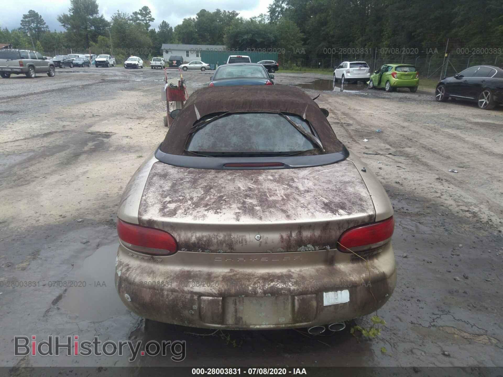 1999 CHRYSLER SEBRING - VIN: 3C3EL55H6XT604727 - Фото 6