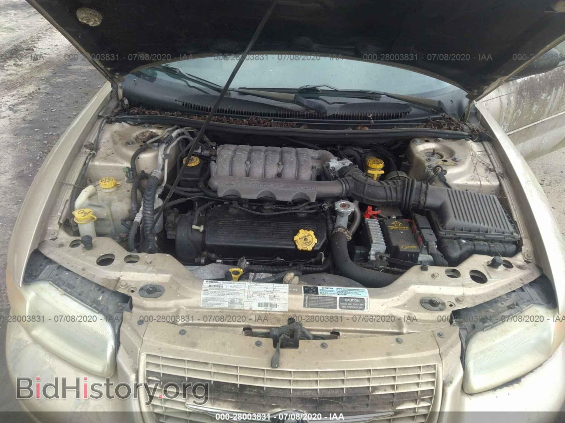 1999 CHRYSLER SEBRING - VIN: 3C3EL55H6XT604727 - Фото 10