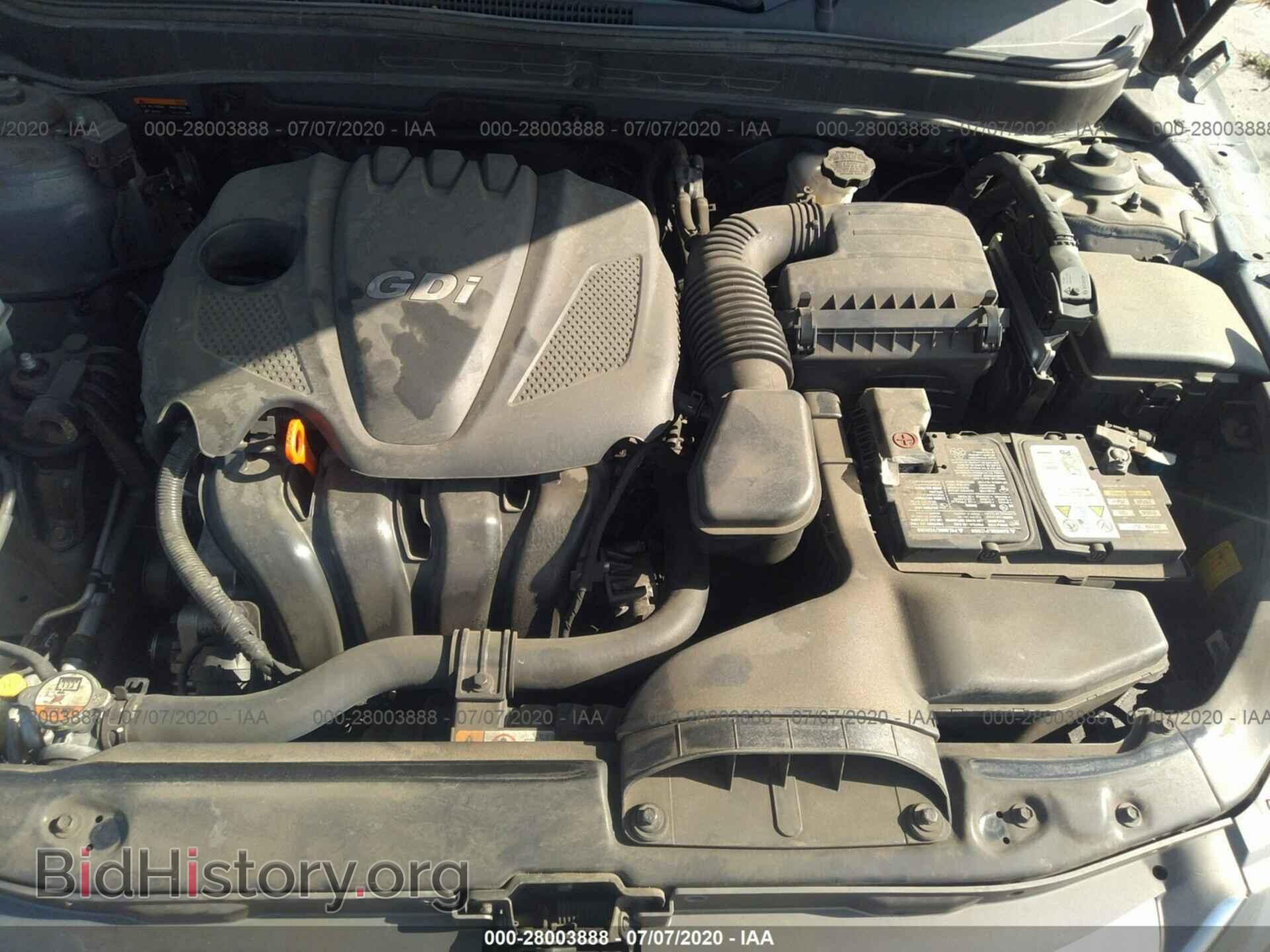 2014 HYUNDAI SONATA - VIN: 5NPEC4AC9EH905117 - Фото 10
