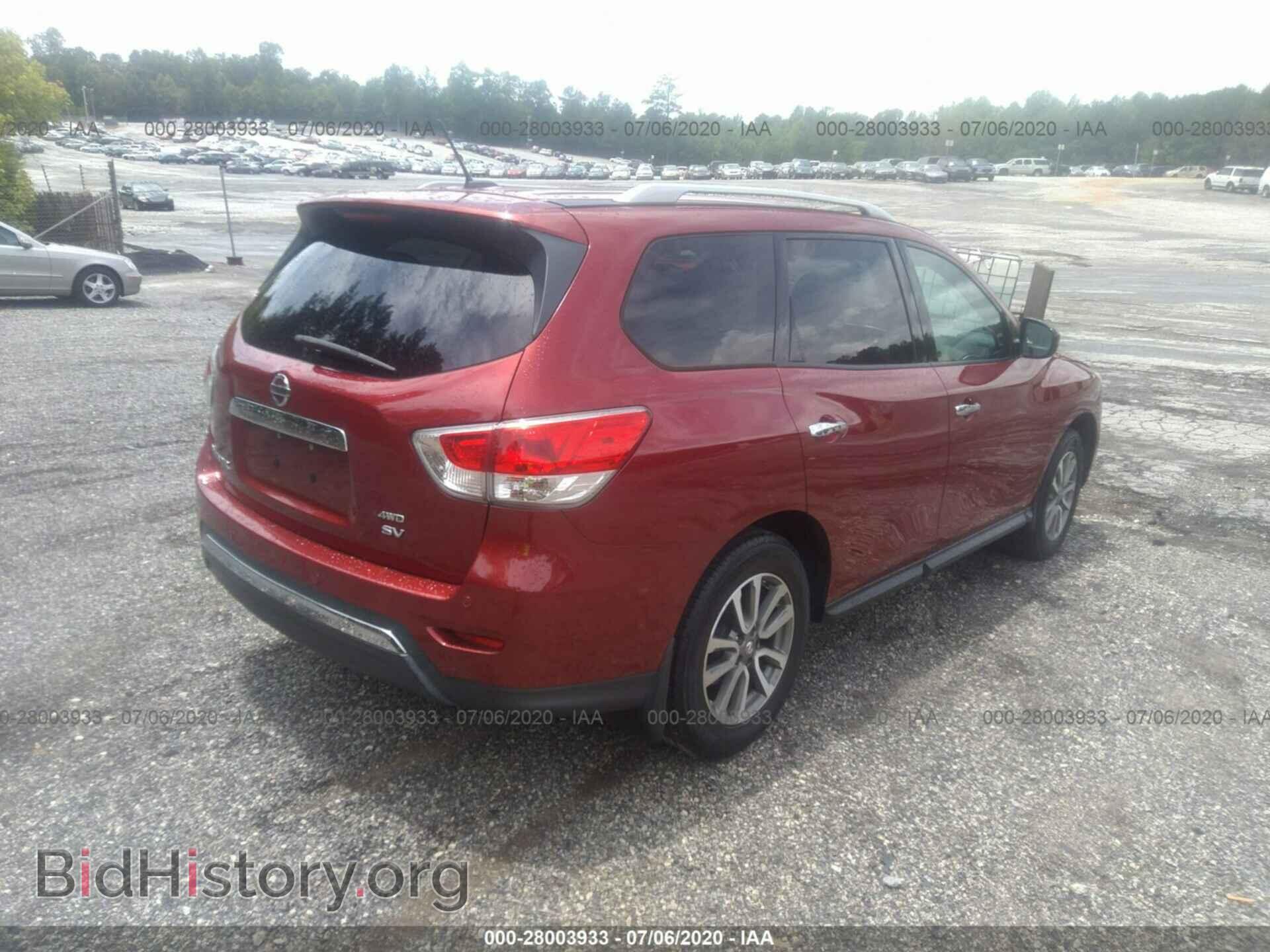 2013 NISSAN PATHFINDER - VIN: 5N1AR2MM6DC670381 - Фото 4