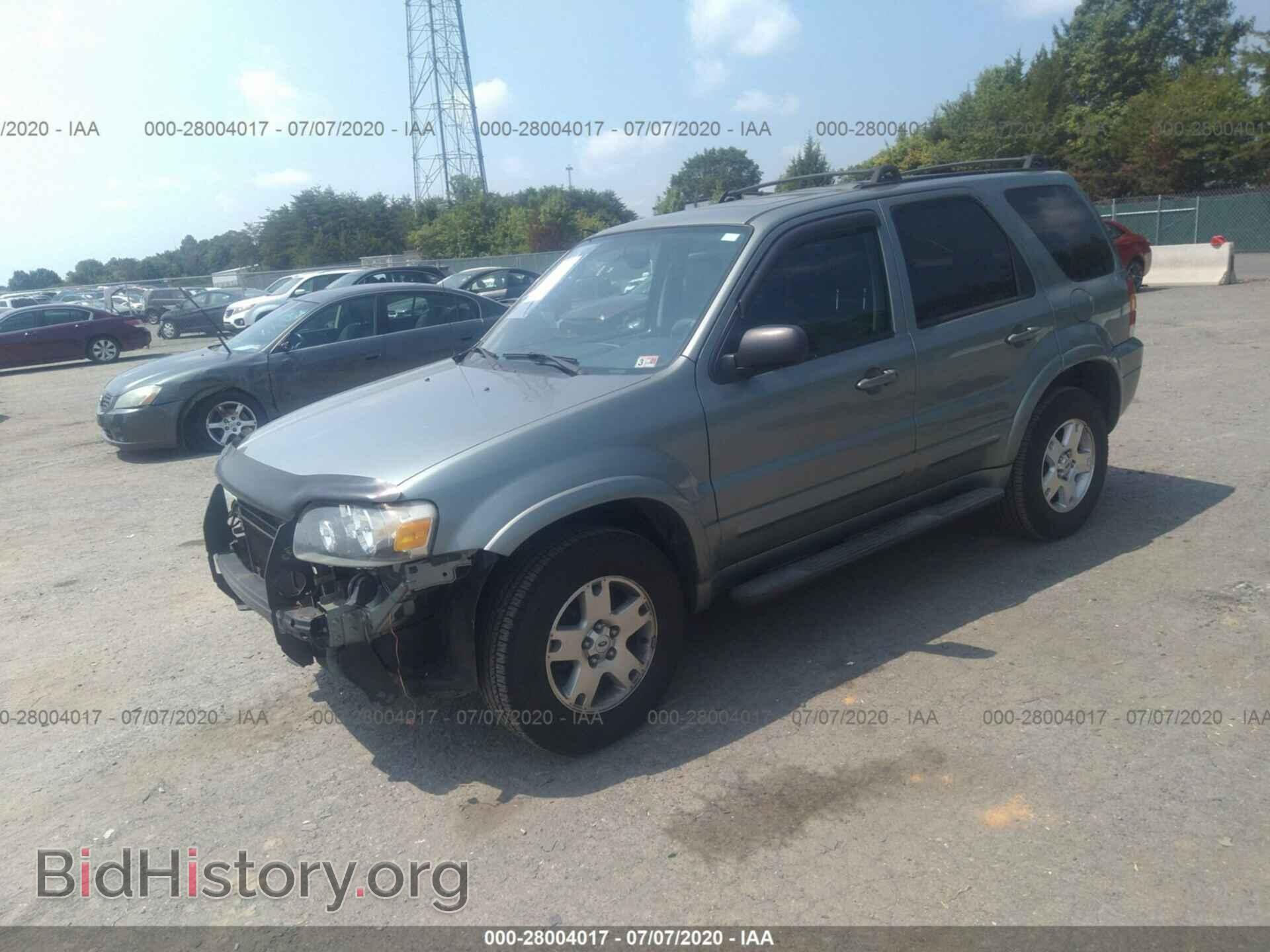 2006 FORD ESCAPE - VIN: 1FMCU04166KA19178 - Фото 2