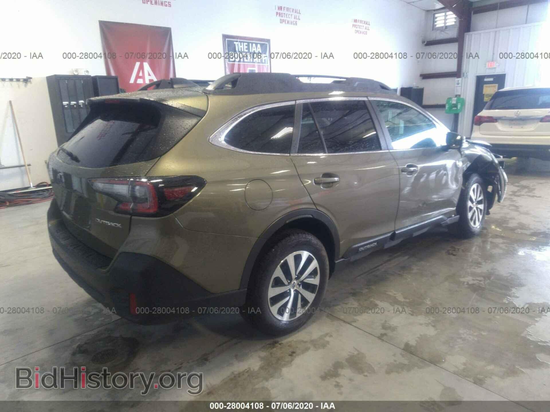 2020 SUBARU OUTBACK - VIN: 4S4BTAEC4L3117863 - Фото 4
