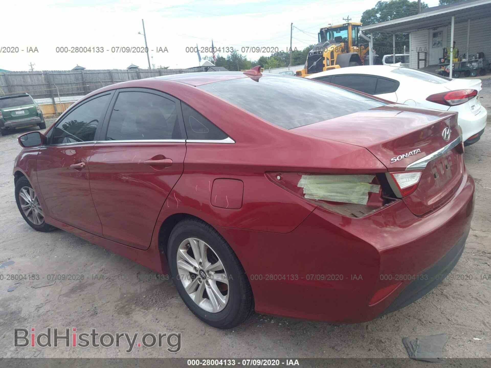 2014 HYUNDAI SONATA - VIN: 5NPEB4AC7EH932433 - Фото 3