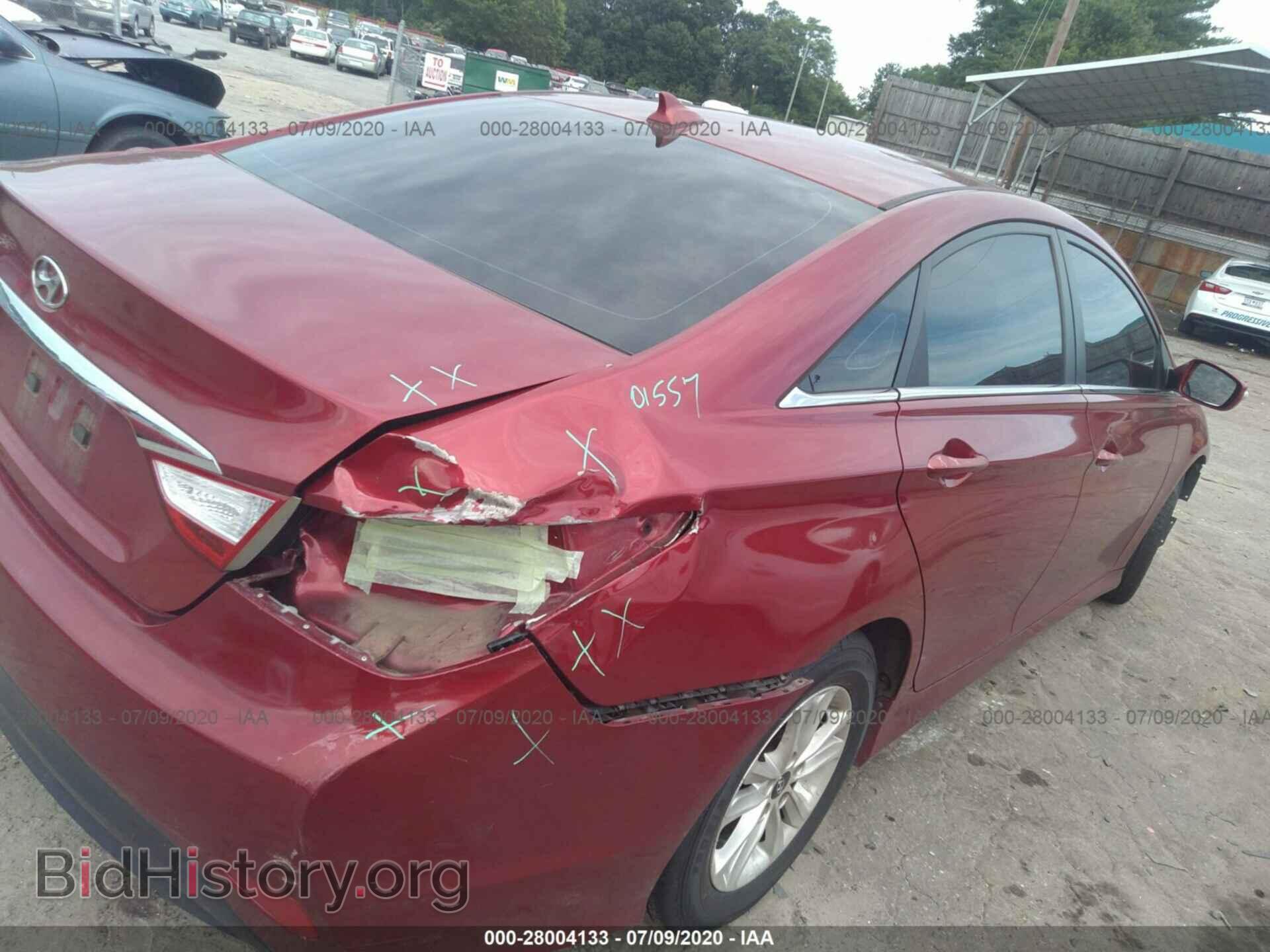 2014 HYUNDAI SONATA - VIN: 5NPEB4AC7EH932433 - Фото 4