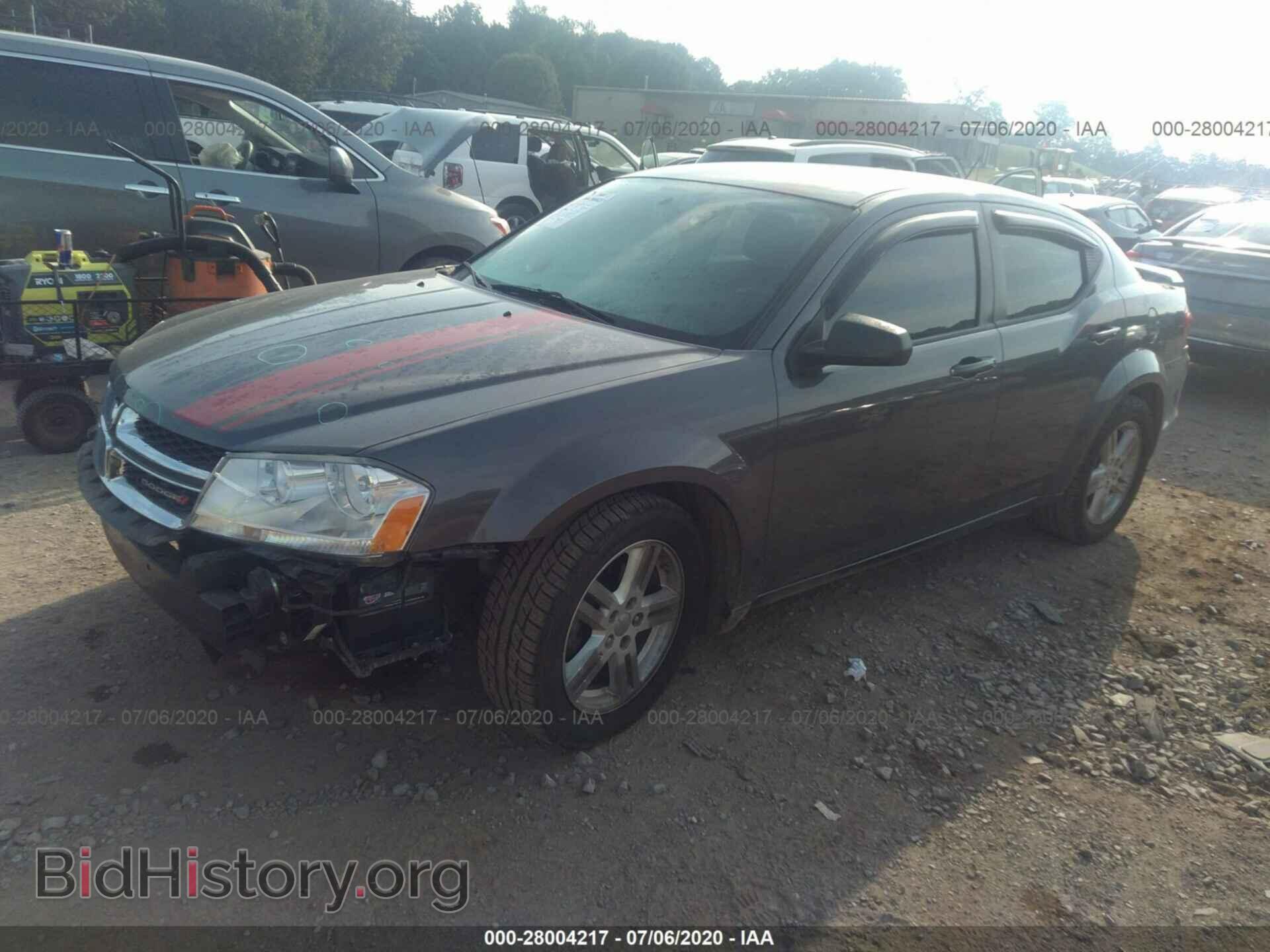 2014 DODGE AVENGER - VIN: 1C3CDZAGXEN233027 - Фото 2