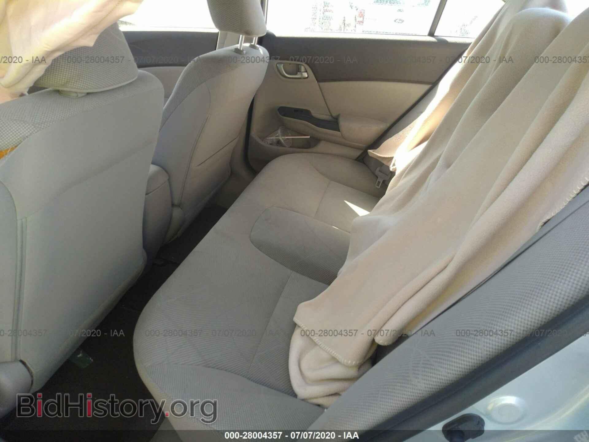 2012 HONDA CIVIC SDN - VIN: JHMFB2F5XCS005250 - Фото 8