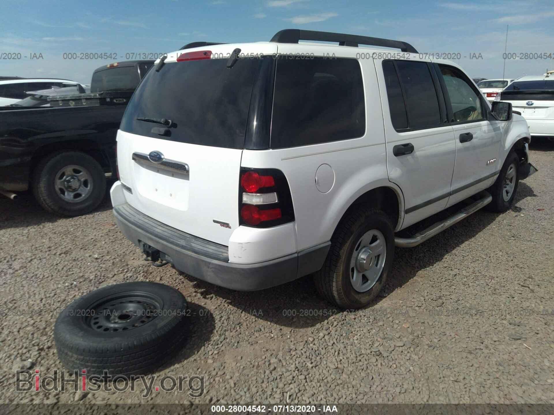 2006 FORD EXPLORER - VIN: 1FMEU72E26UB38311 - Фото 4