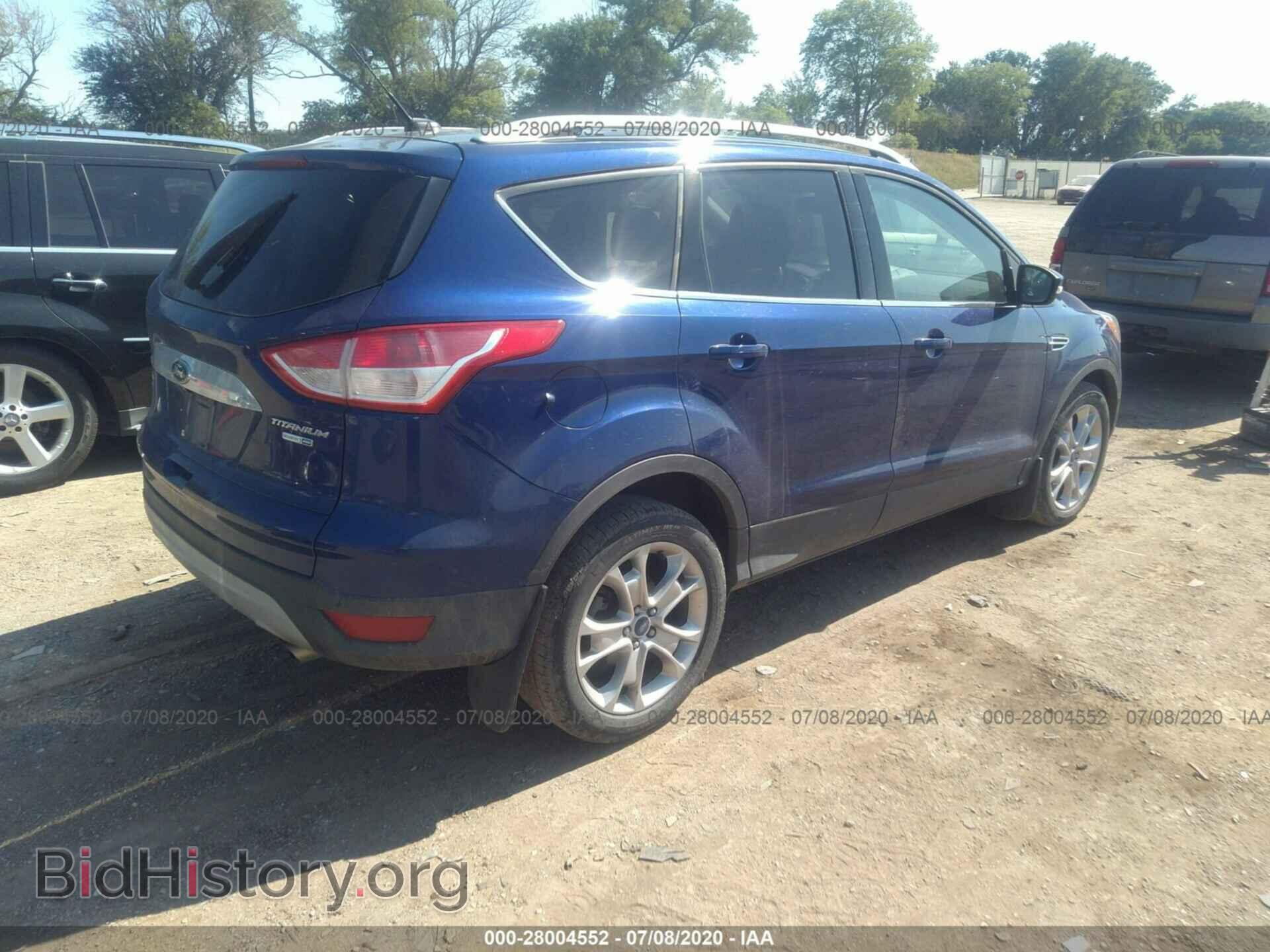 2014 FORD ESCAPE - VIN: 1FMCU9J97EUB96517 - Фото 4