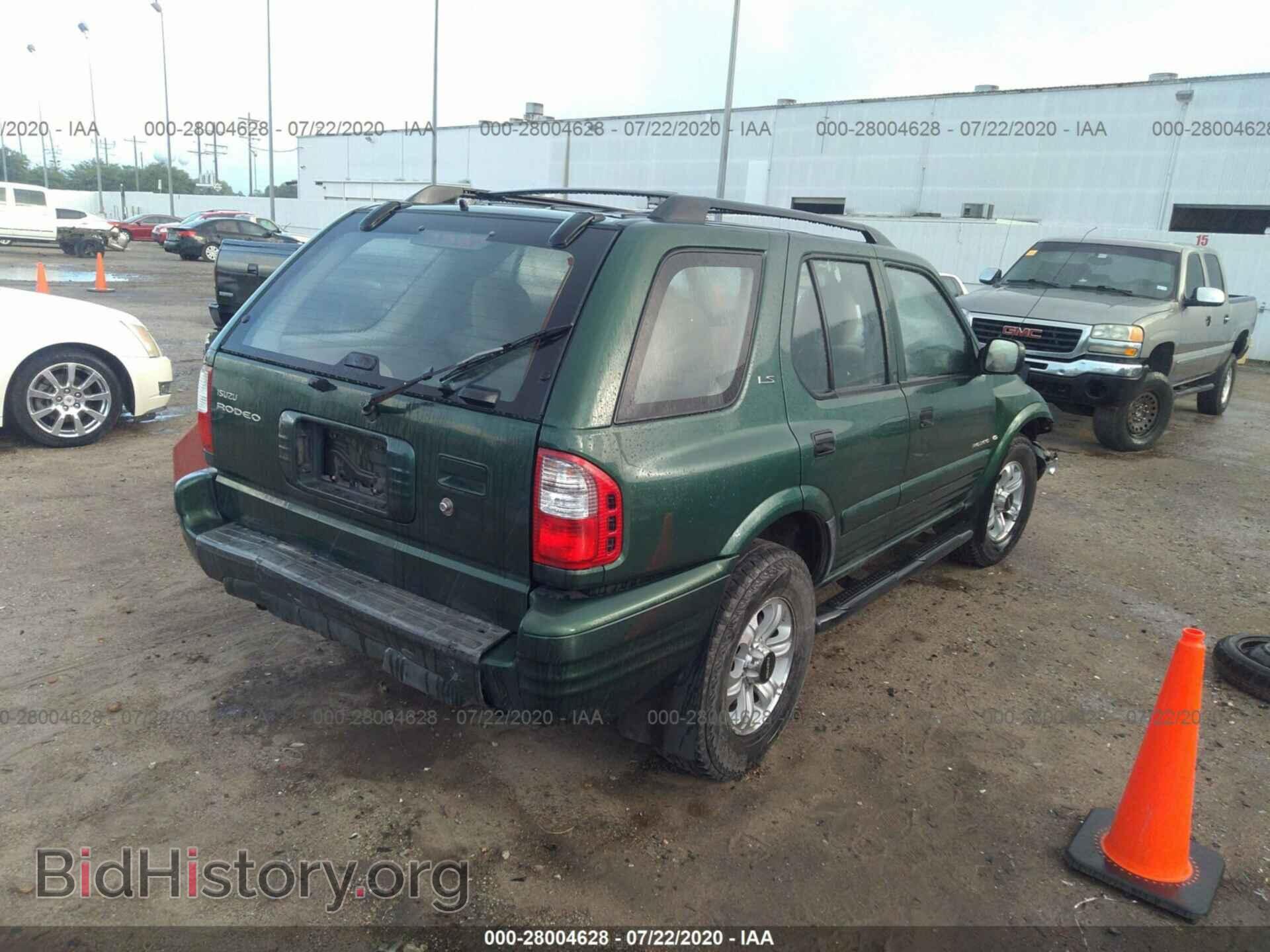 2000 ISUZU RODEO - VIN: 4S2CK58W2Y4347352 - Фото 4