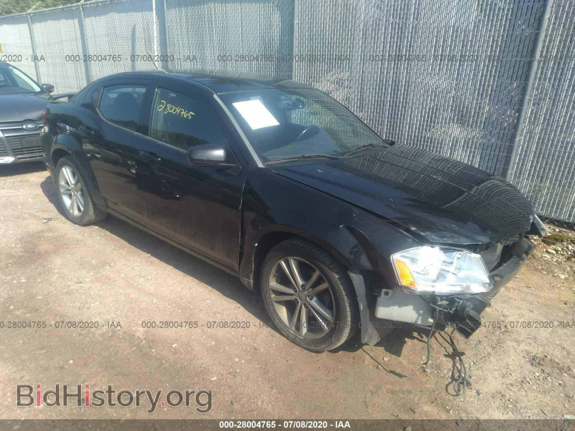 Photo 1C3CDZEG3CN316032 - DODGE AVENGER 2012
