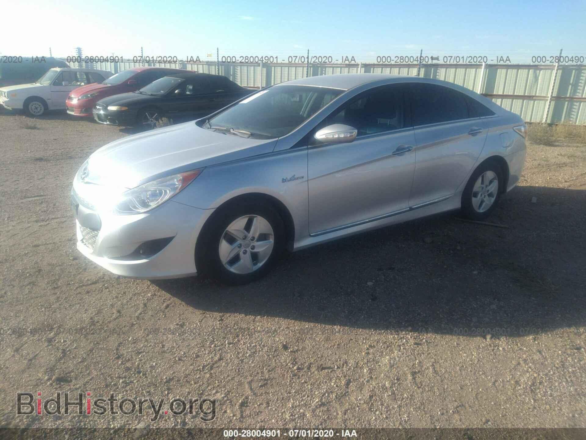 2012 HYUNDAI SONATA - VIN: KMHEC4A48CA031707 - Фото 2