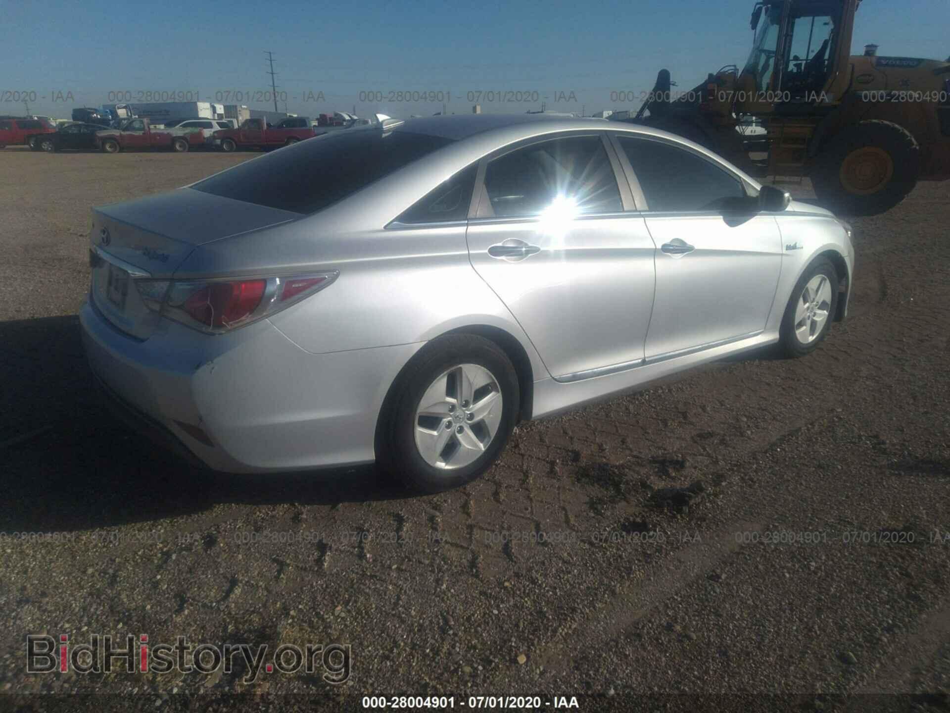 2012 HYUNDAI SONATA - VIN: KMHEC4A48CA031707 - Фото 4