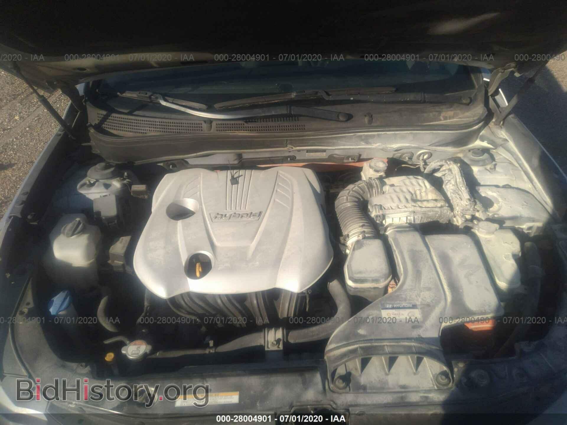 2012 HYUNDAI SONATA - VIN: KMHEC4A48CA031707 - Фото 10