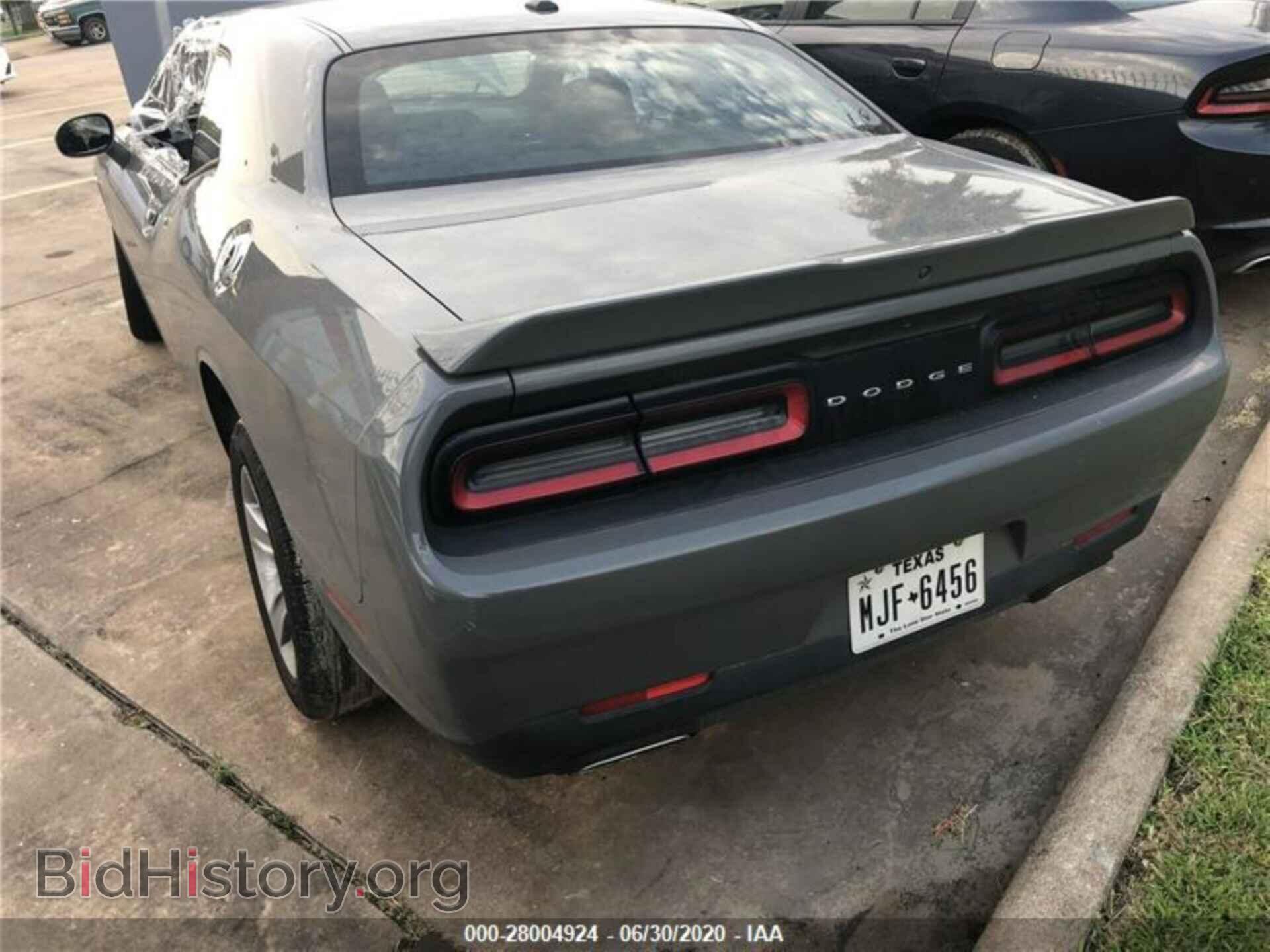 Photo 2C3CDZAG9KH687614 - DODGE CHALLENGER 2019