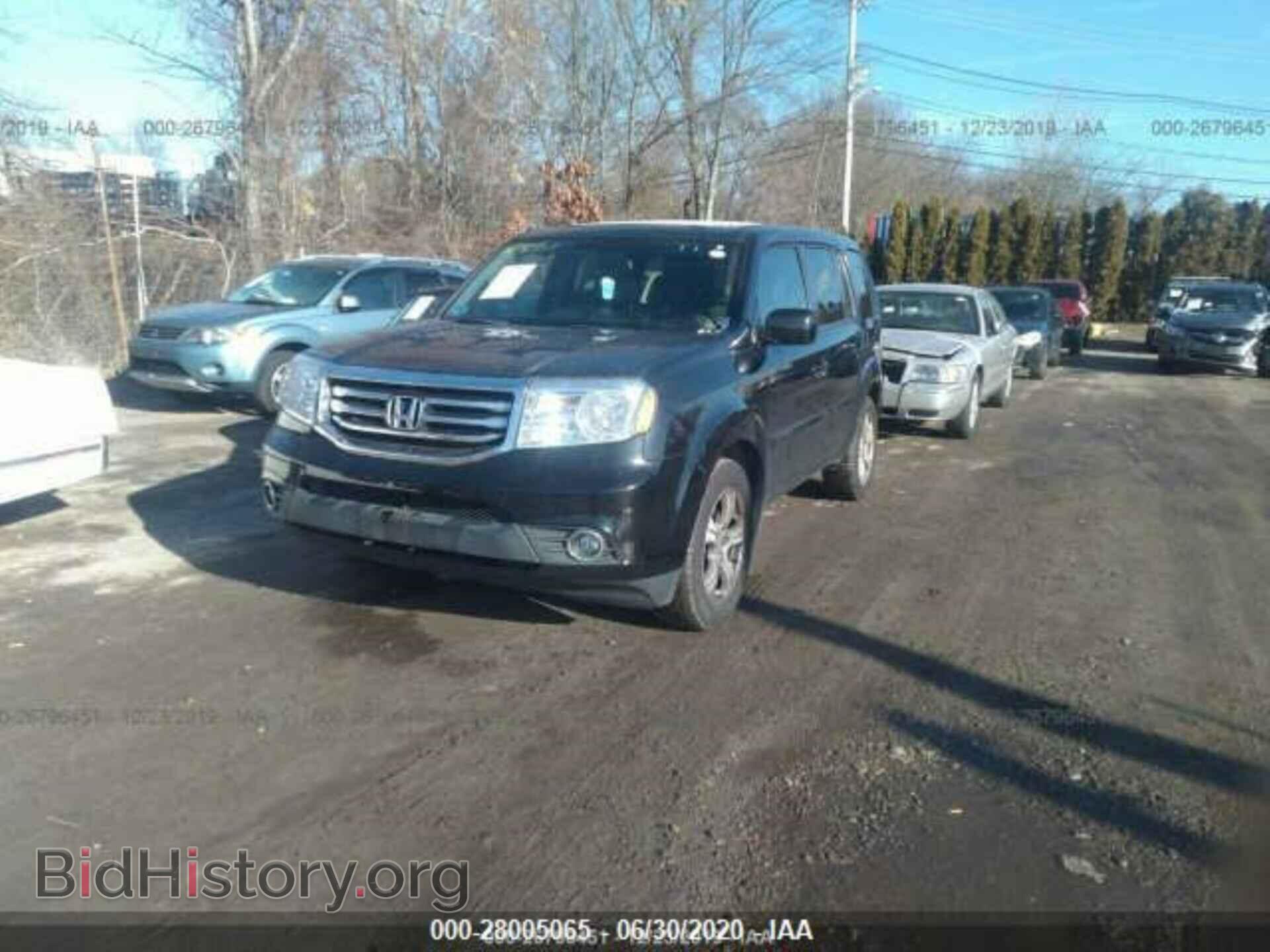 2014 HONDA PILOT - VIN: 5FNYF4H5XEB006308 - Фото 2
