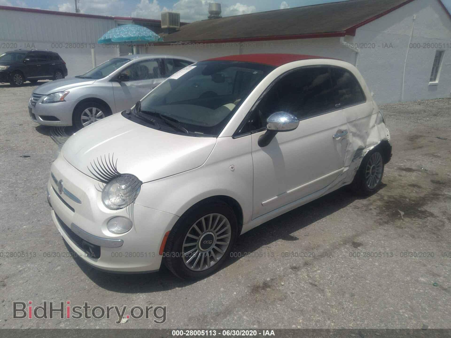 2014 Fiat 500 - VIN: 3C3CFFER7ET207893 - Фото 2