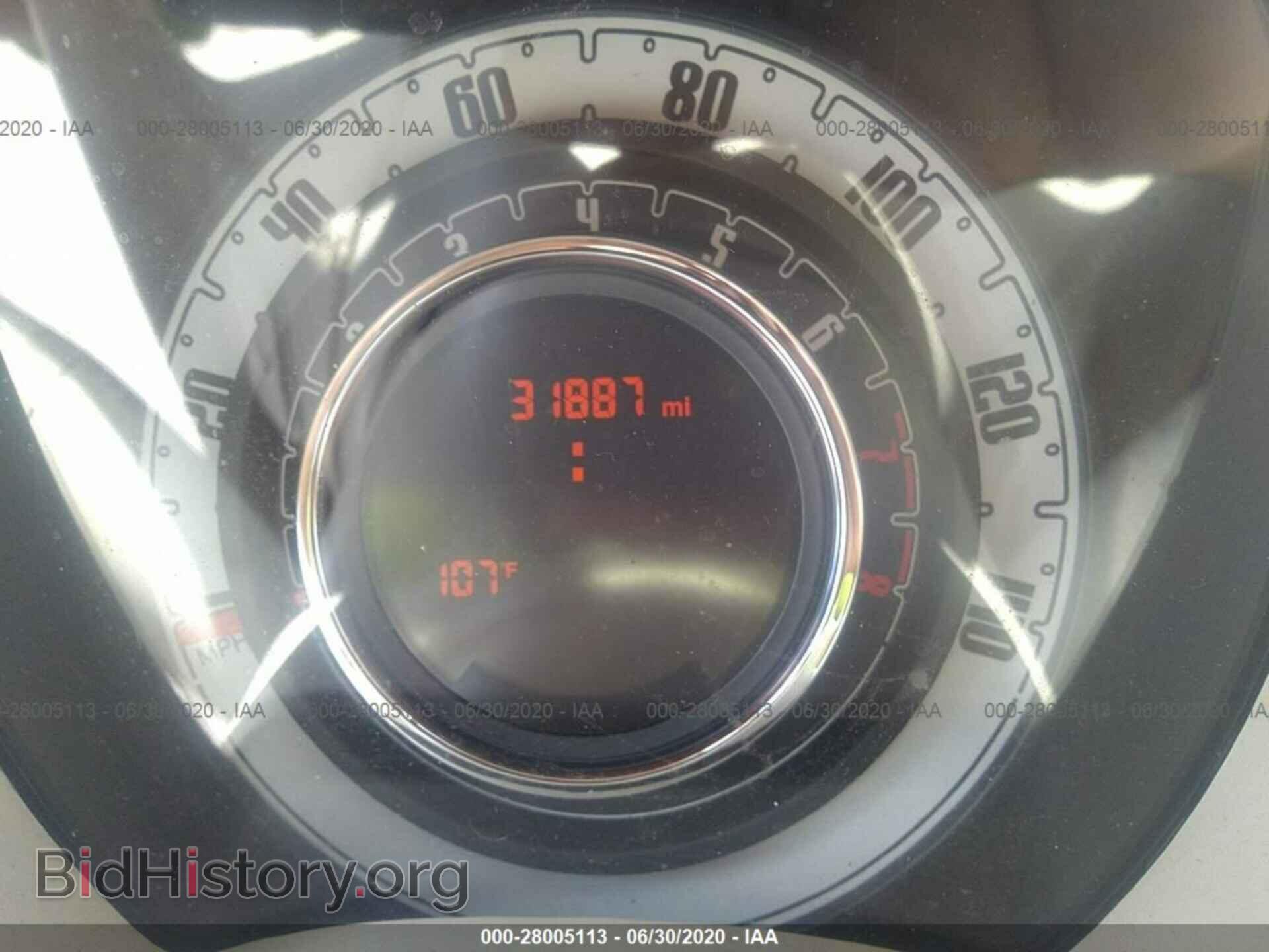 2014 Fiat 500 - VIN: 3C3CFFER7ET207893 - Фото 7