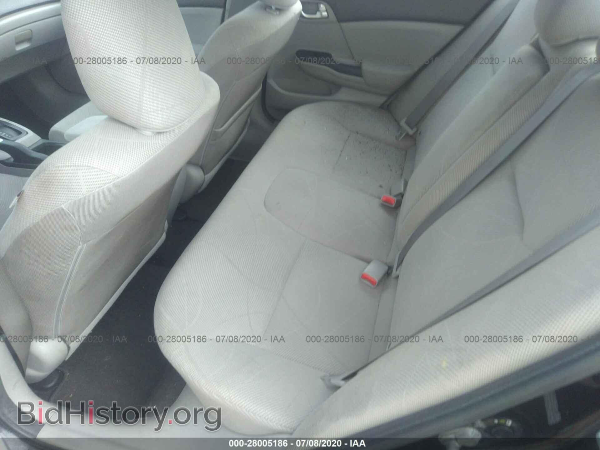 2012 HONDA CIVIC SDN - VIN: 2HGFB2F86CH503689 - Фото 8