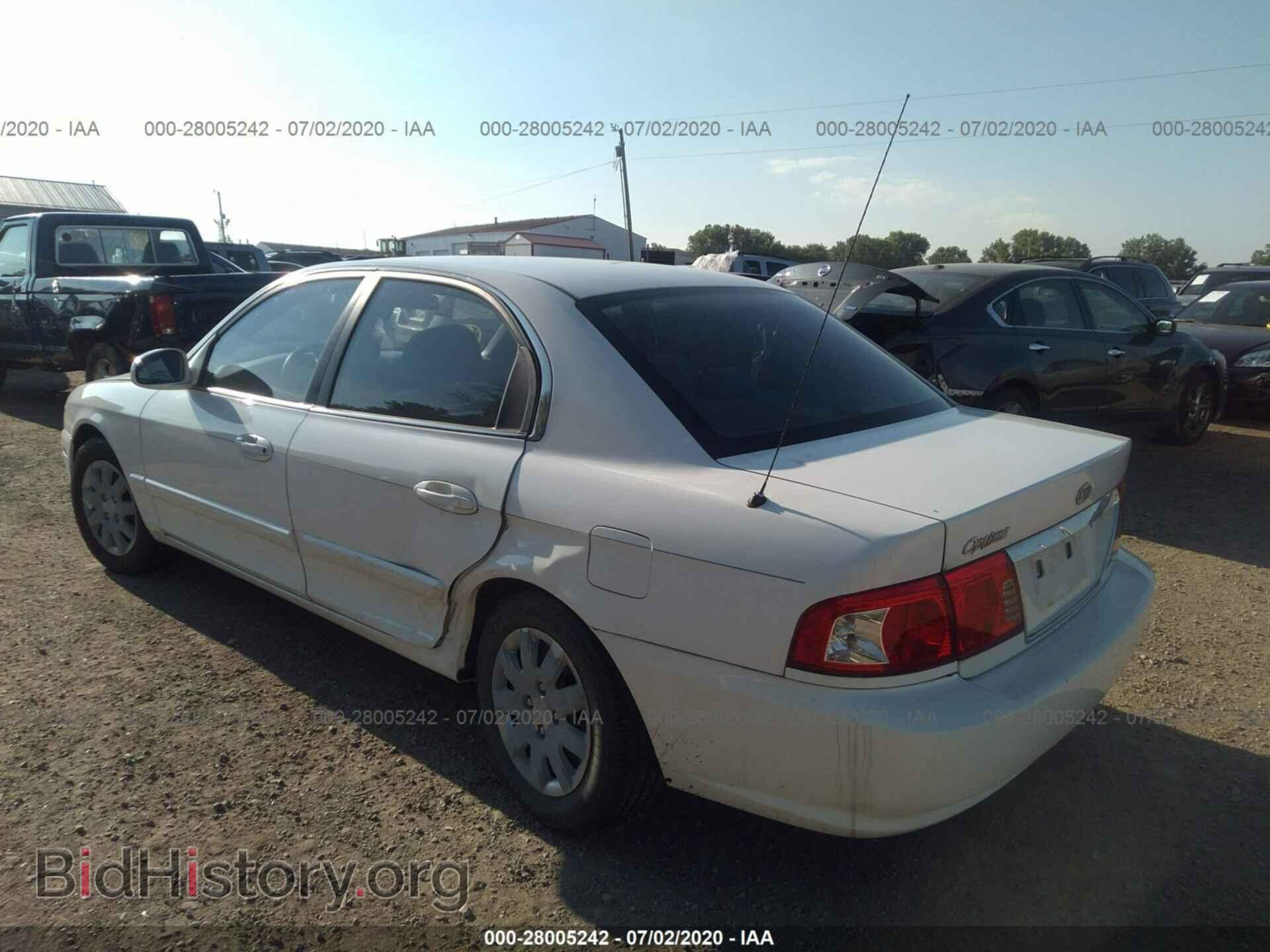 2006 KIA OPTIMA - VIN: KNAGD126665452697 - Фото 3