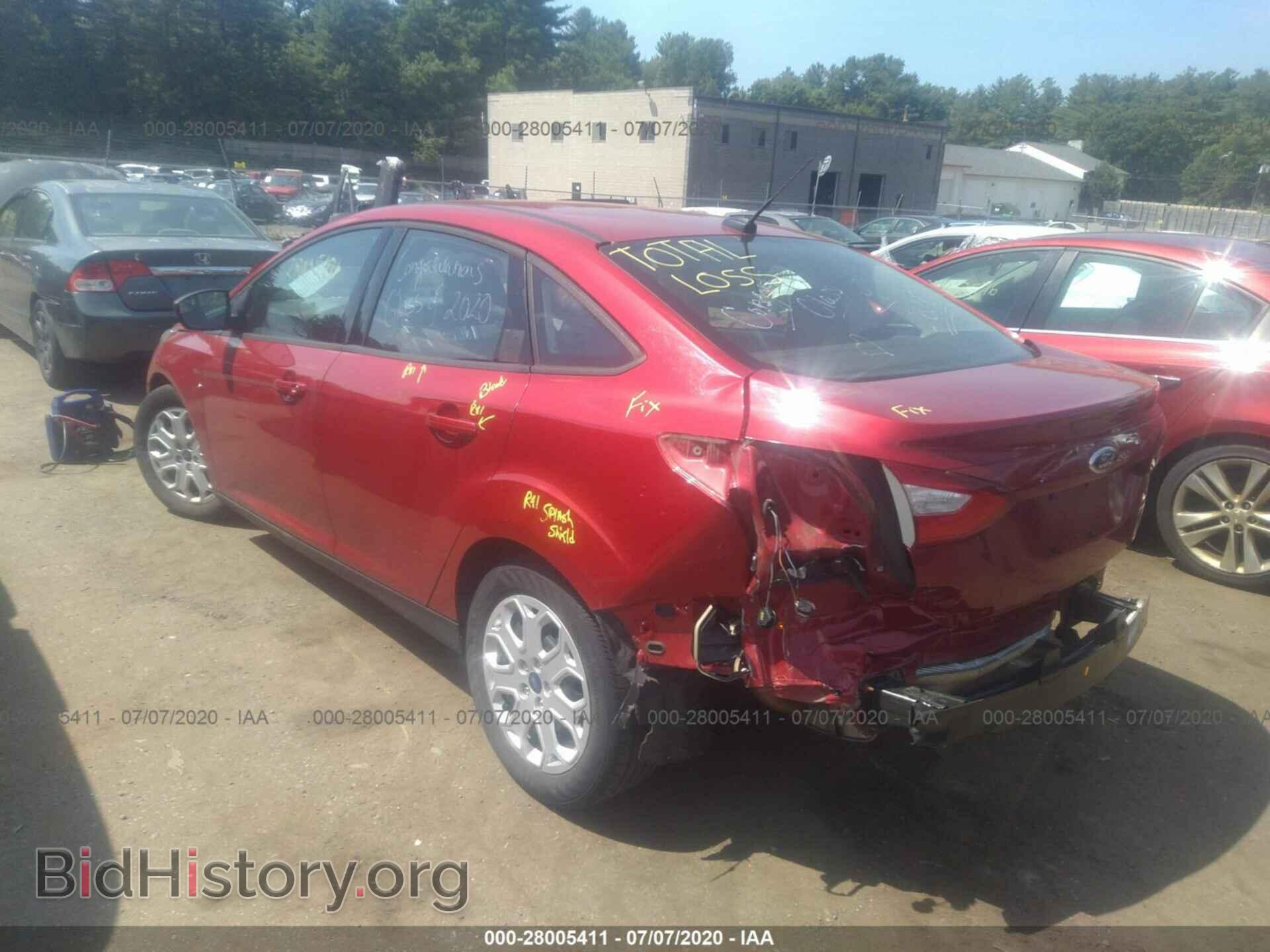 2012 FORD FOCUS - VIN: 1FAHP3F25CL345560 - Photo 3