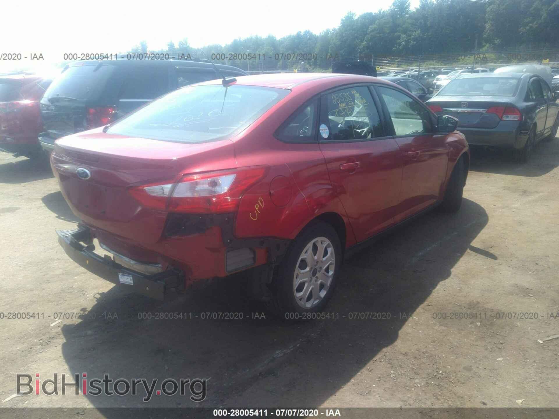 2012 FORD FOCUS - VIN: 1FAHP3F25CL345560 - Photo 4