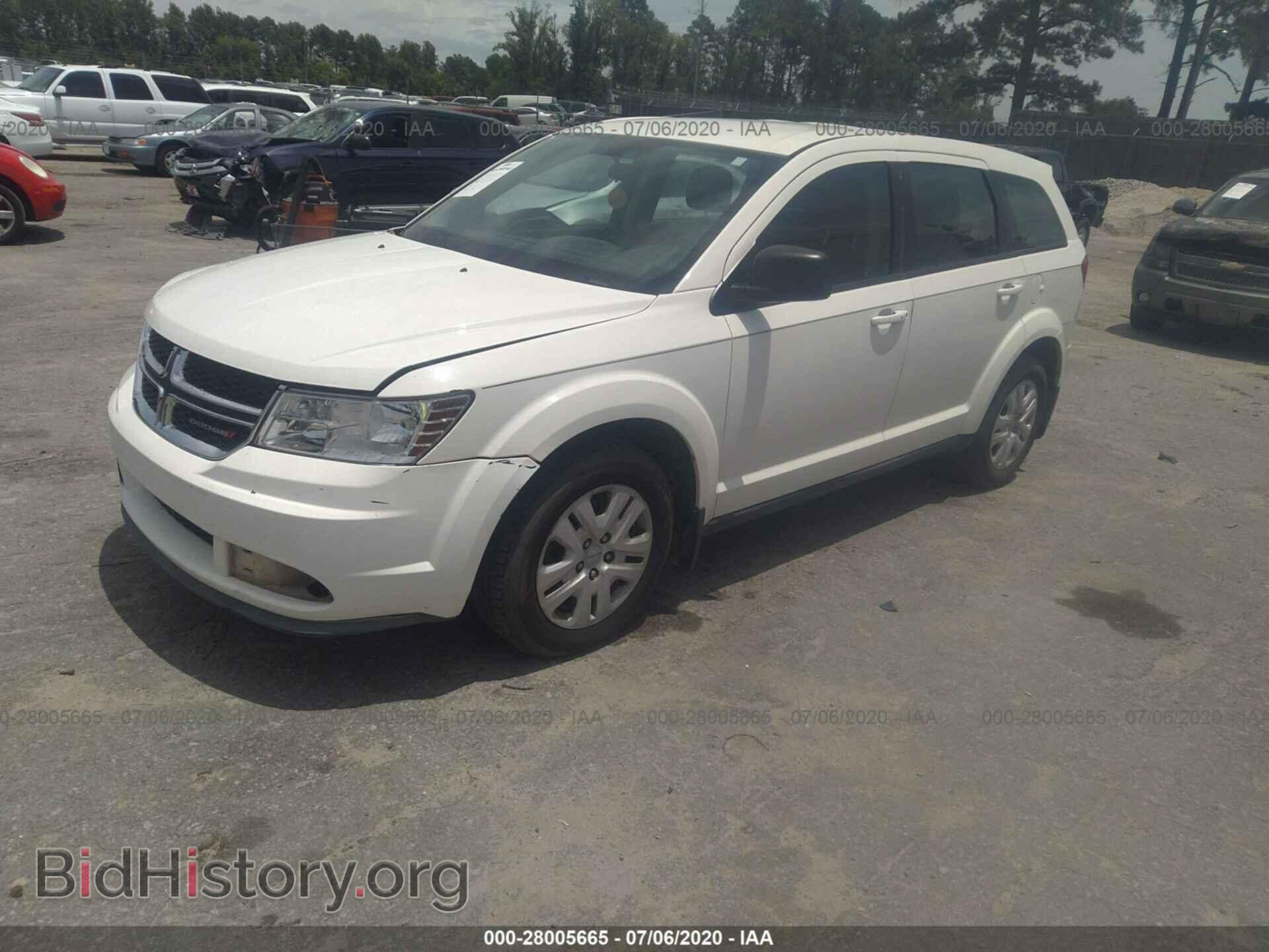 2014 DODGE JOURNEY - VIN: 3C4PDCAB6ET101414 - Фото 2