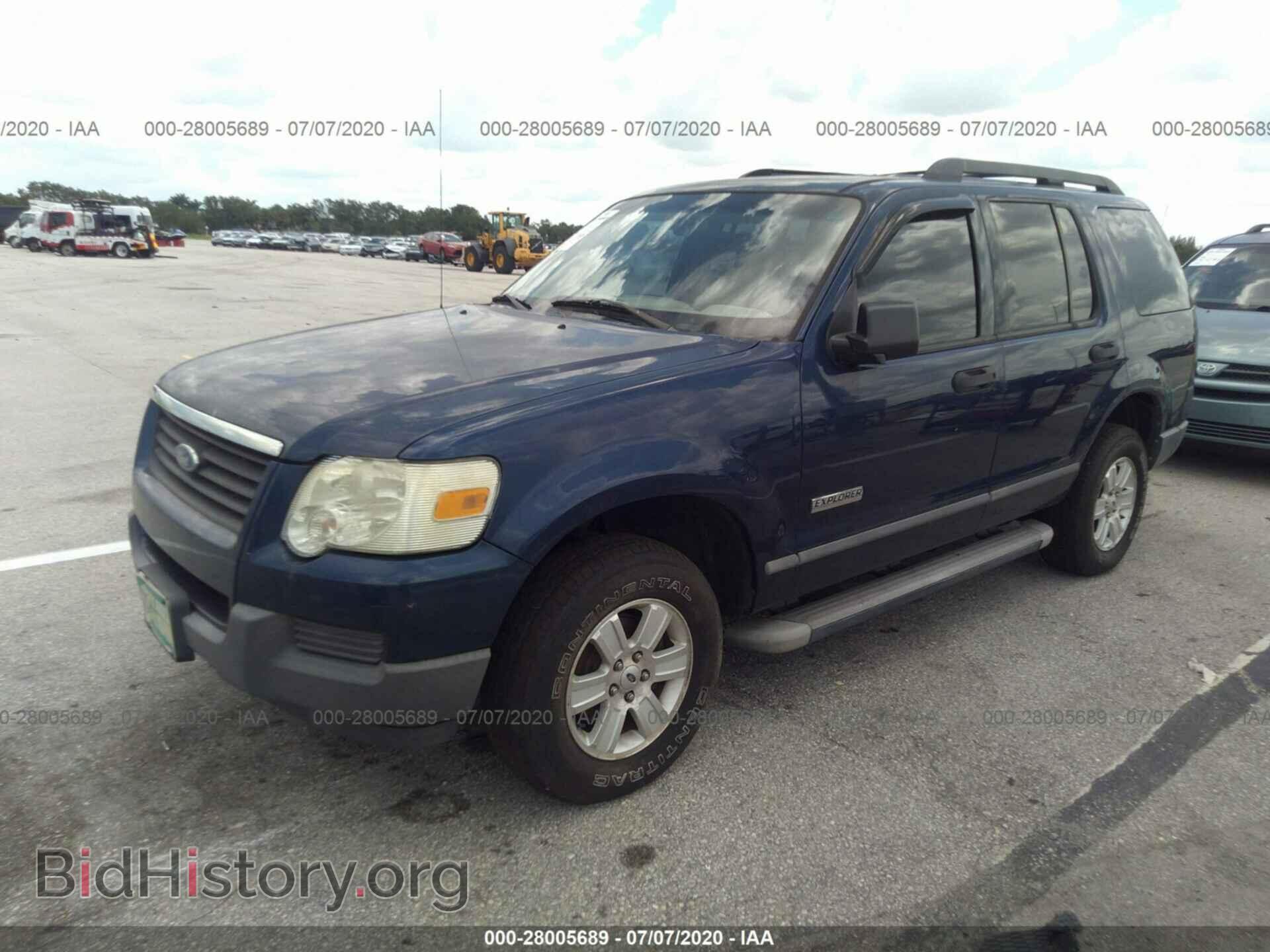 2006 FORD EXPLORER - VIN: 1FMEU62E36UA33920 - Фото 2