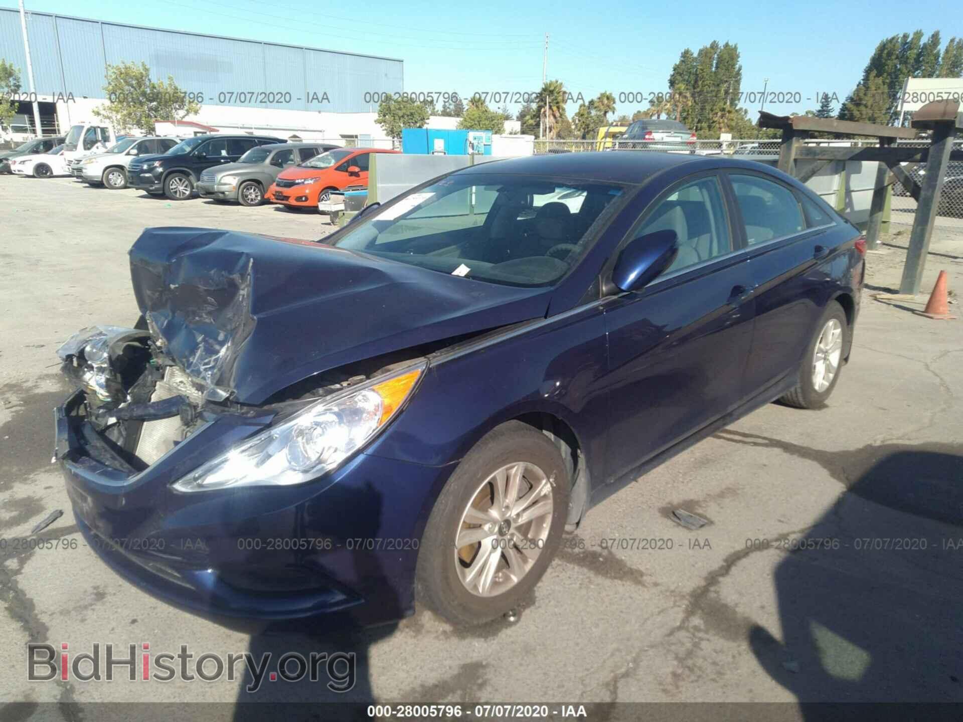 2012 HYUNDAI SONATA - VIN: 5NPEB4AC6CH458746 - Фото 2