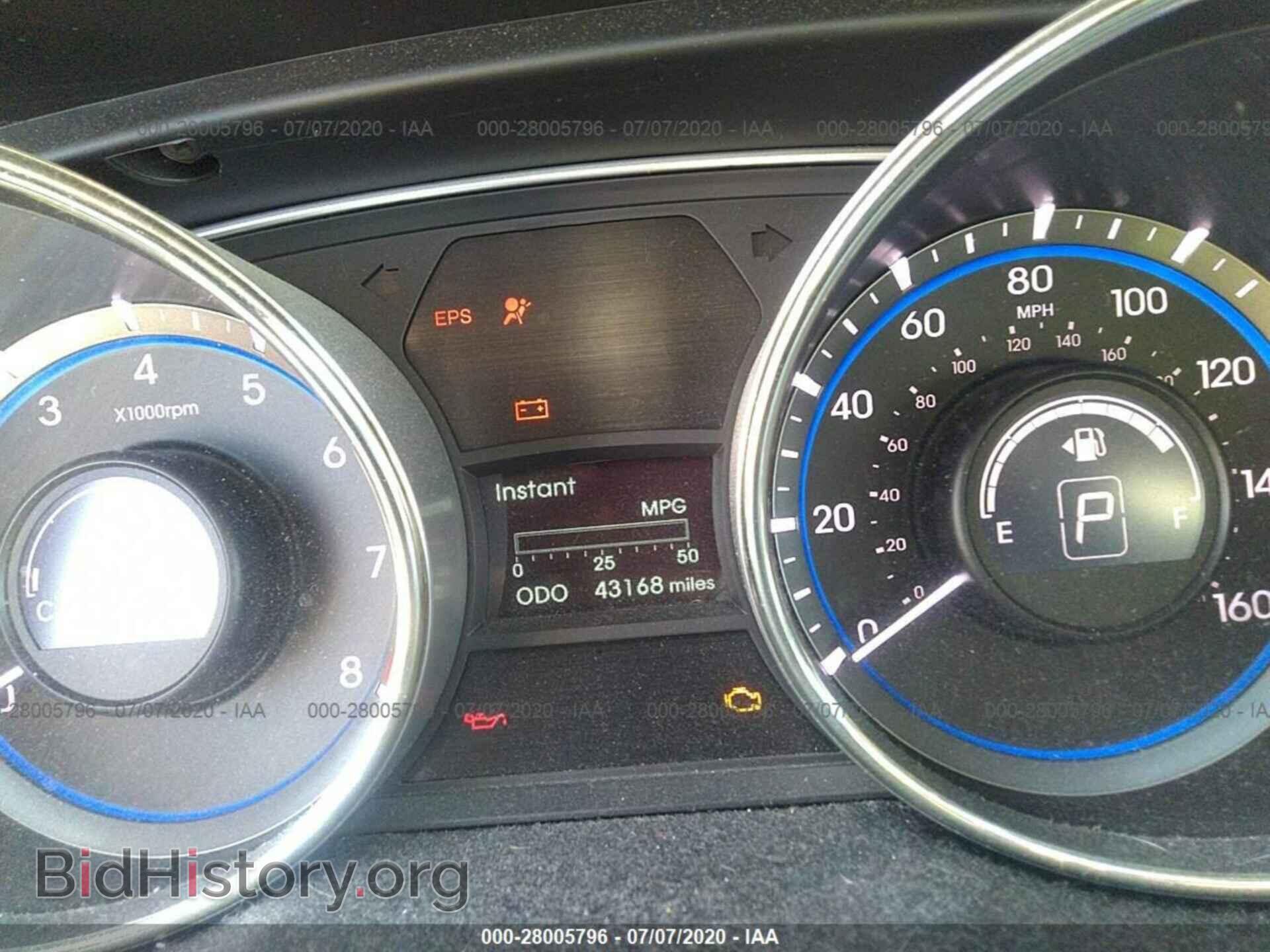 2012 HYUNDAI SONATA - VIN: 5NPEB4AC6CH458746 - Фото 7