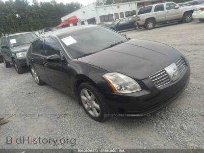2006 Nissan MAXIMA SE/SL, черный — VIN 1N4BA41E46C862044, IAAI