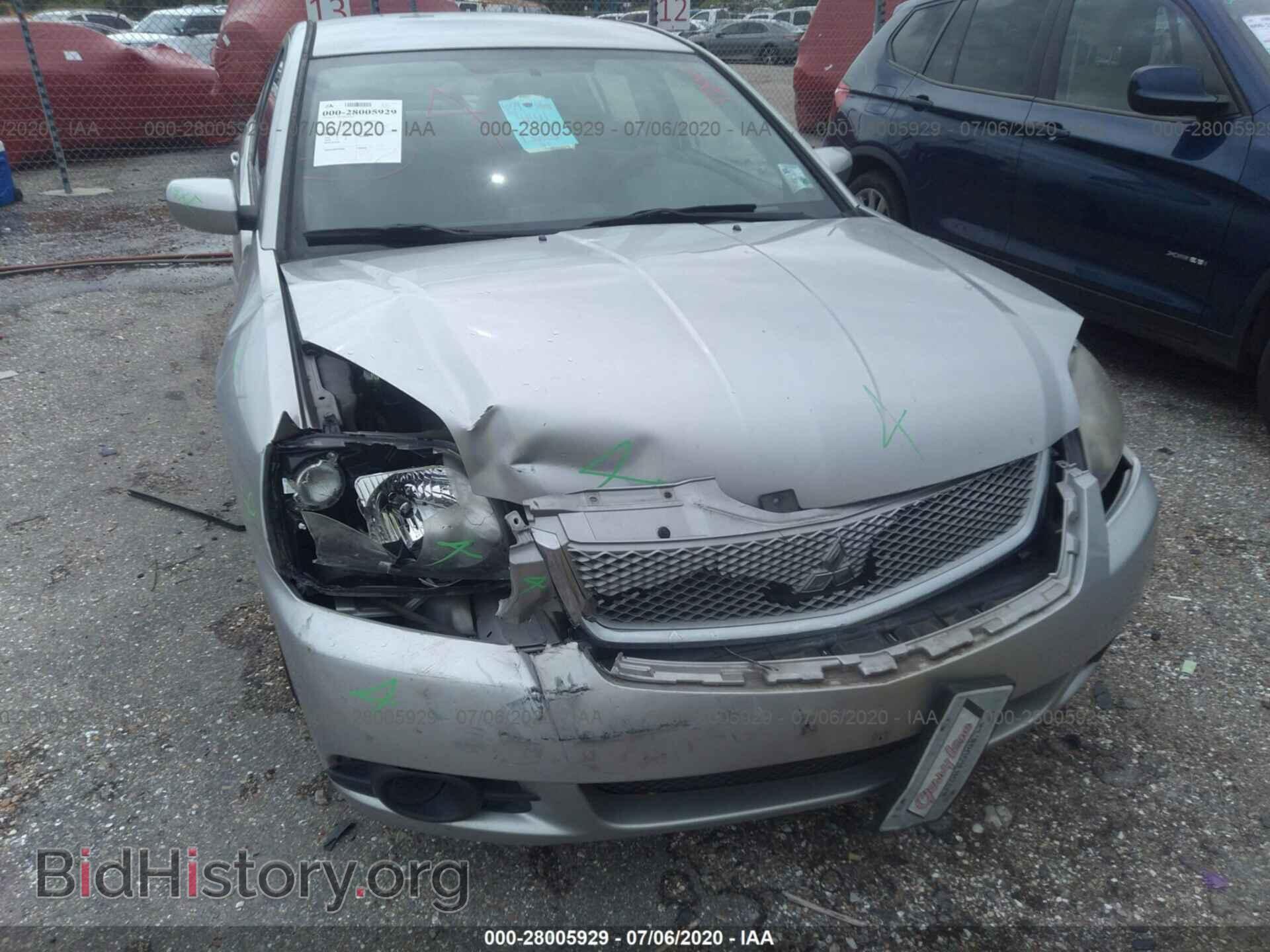 2011 MITSUBISHI GALANT - VIN: 4A32B2FF2BE022658 - Фото 6