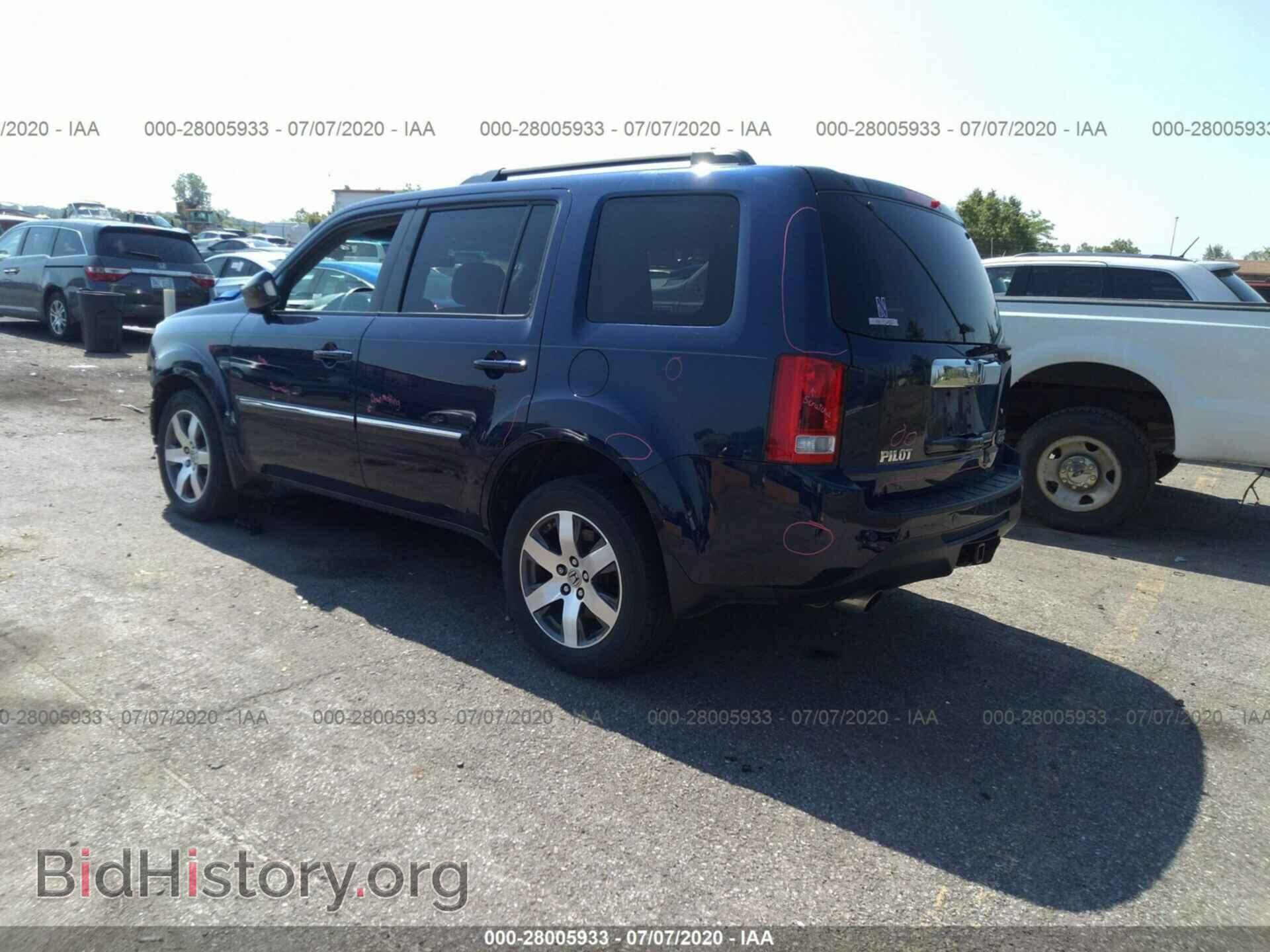 2013 HONDA PILOT - VIN: 5FNYF4H92DB024657 - Фото 3