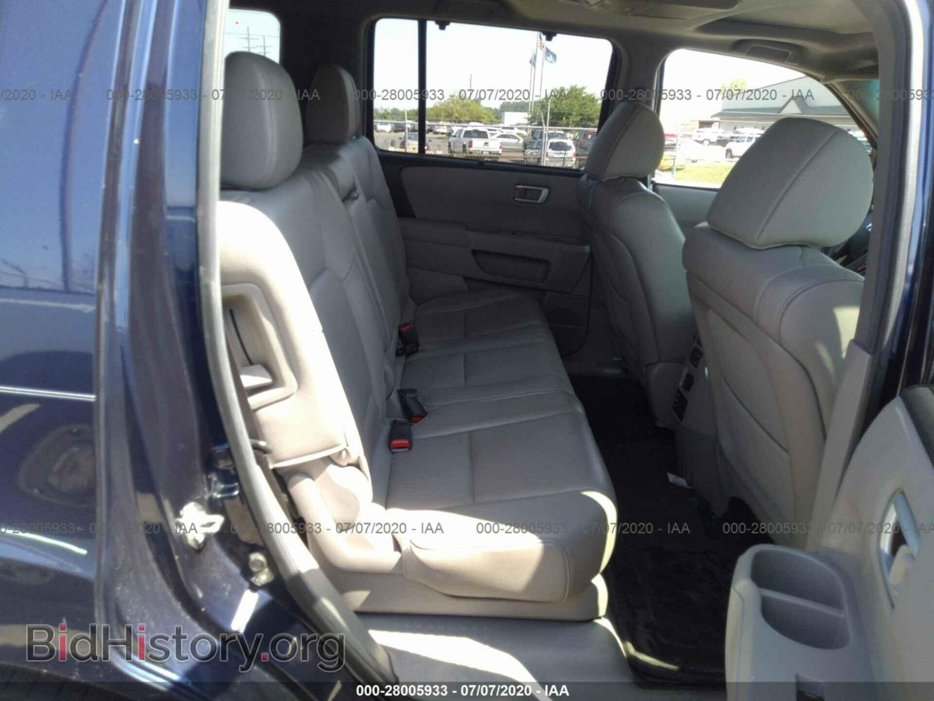 2013 HONDA PILOT - VIN: 5FNYF4H92DB024657 - Фото 8