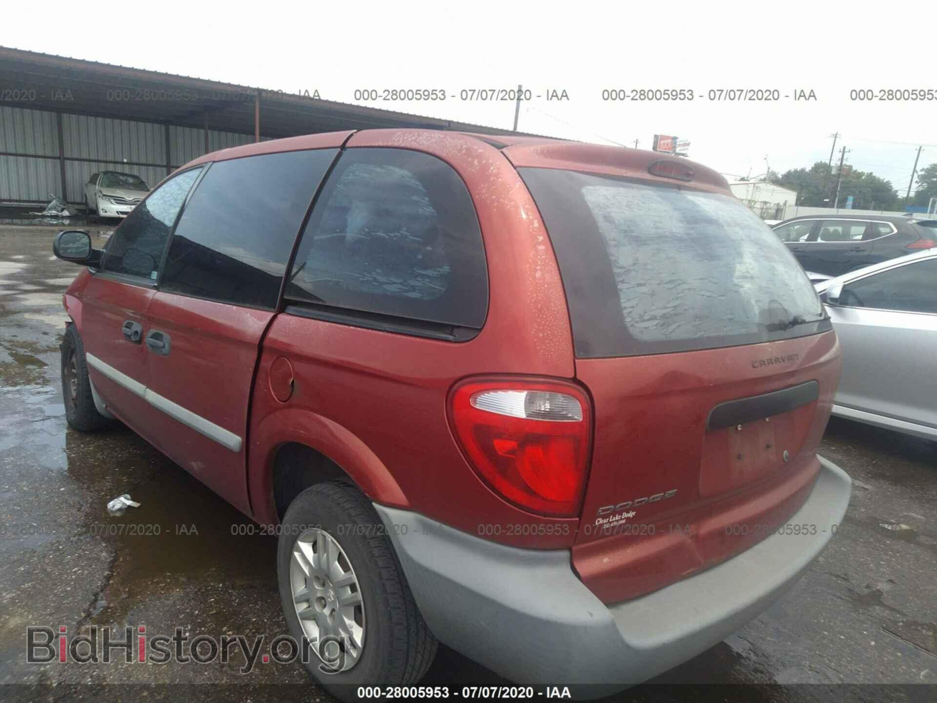 2006 DODGE CARAVAN - VIN: 1D4GP25B66B698646 - Фото 3