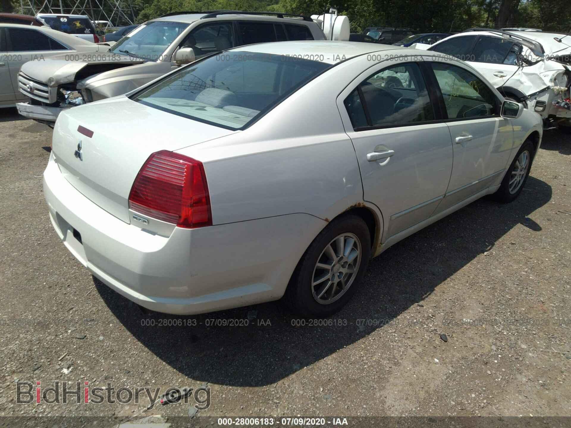 2005 MITSUBISHI GALANT - VIN: 4A3AB36F85E008723 - Фото 4