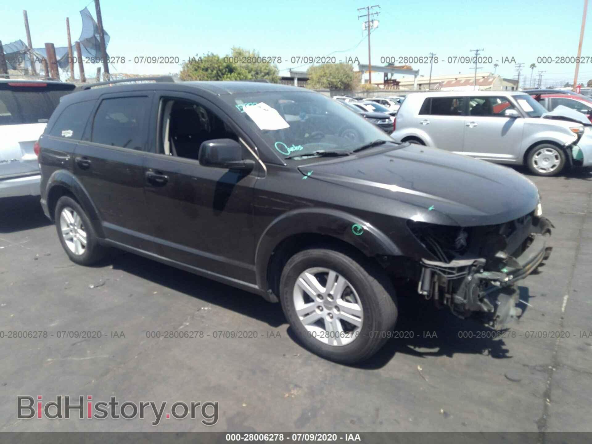 Photo 3C4PDCBB8CT356268 - DODGE JOURNEY 2012