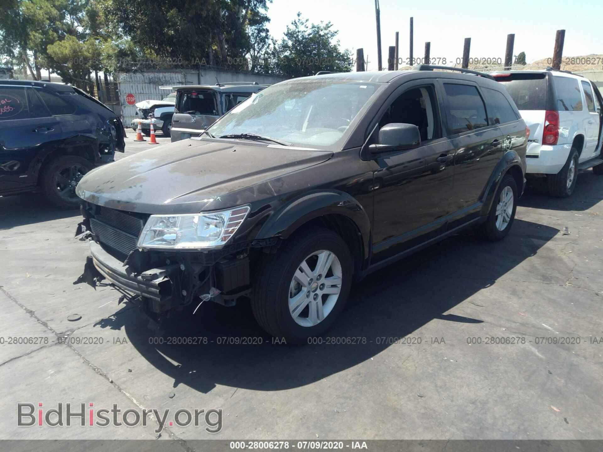 2012 DODGE JOURNEY - VIN: 3C4PDCBB8CT356268 - Photo 2