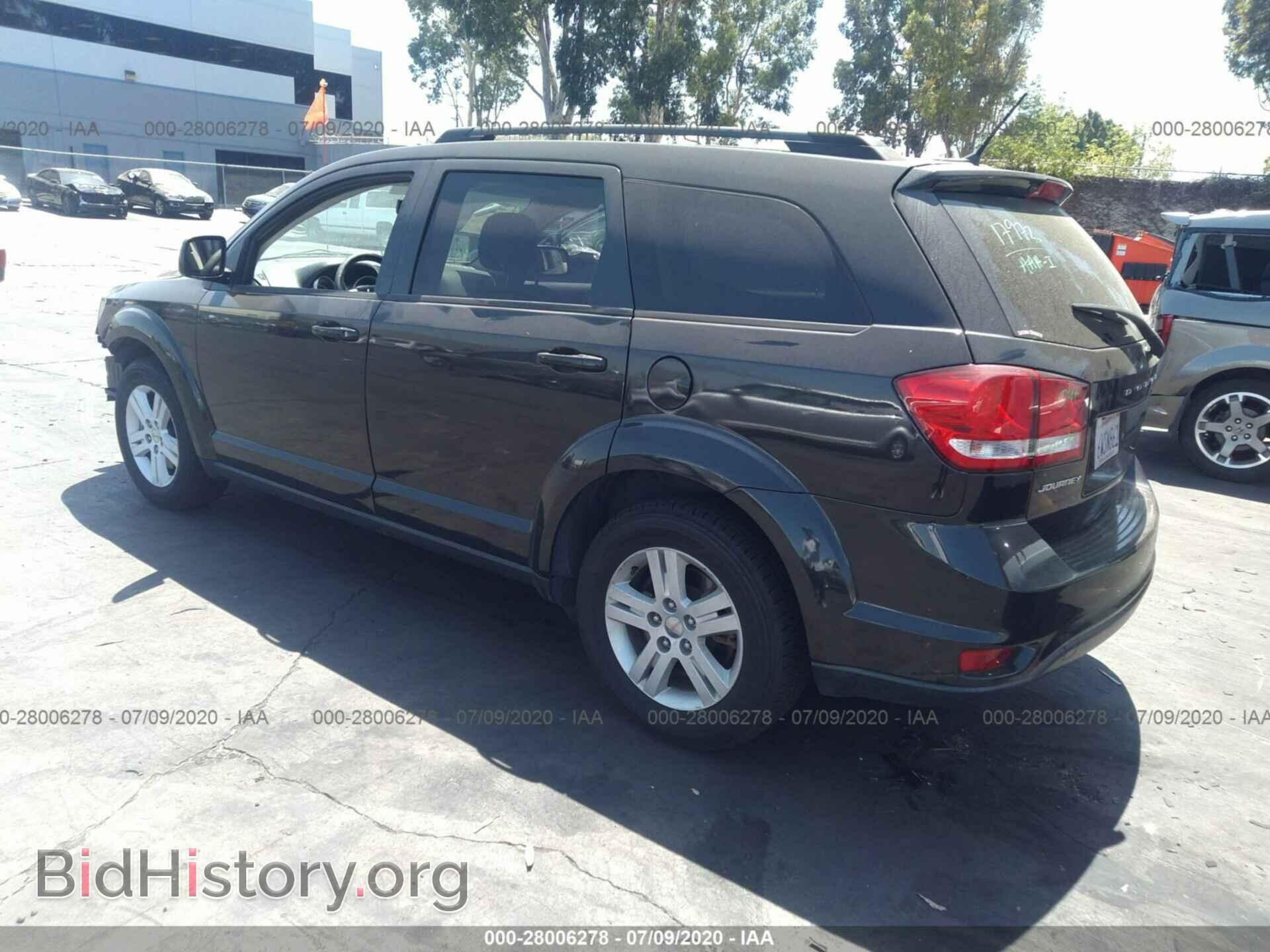 2012 DODGE JOURNEY - VIN: 3C4PDCBB8CT356268 - Photo 3
