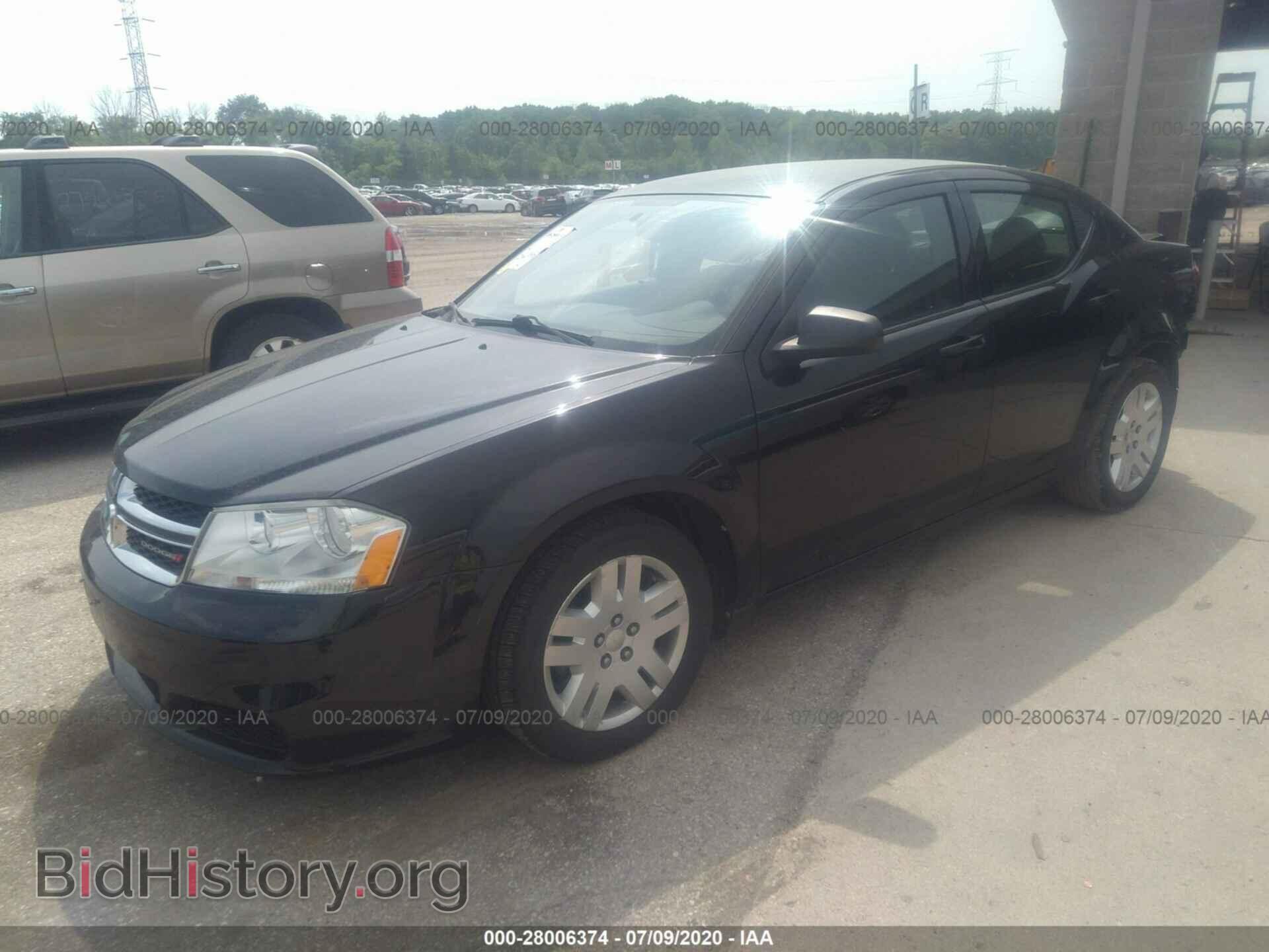 2013 DODGE AVENGER - VIN: 1C3CDZAB4DN514498 - Фото 2