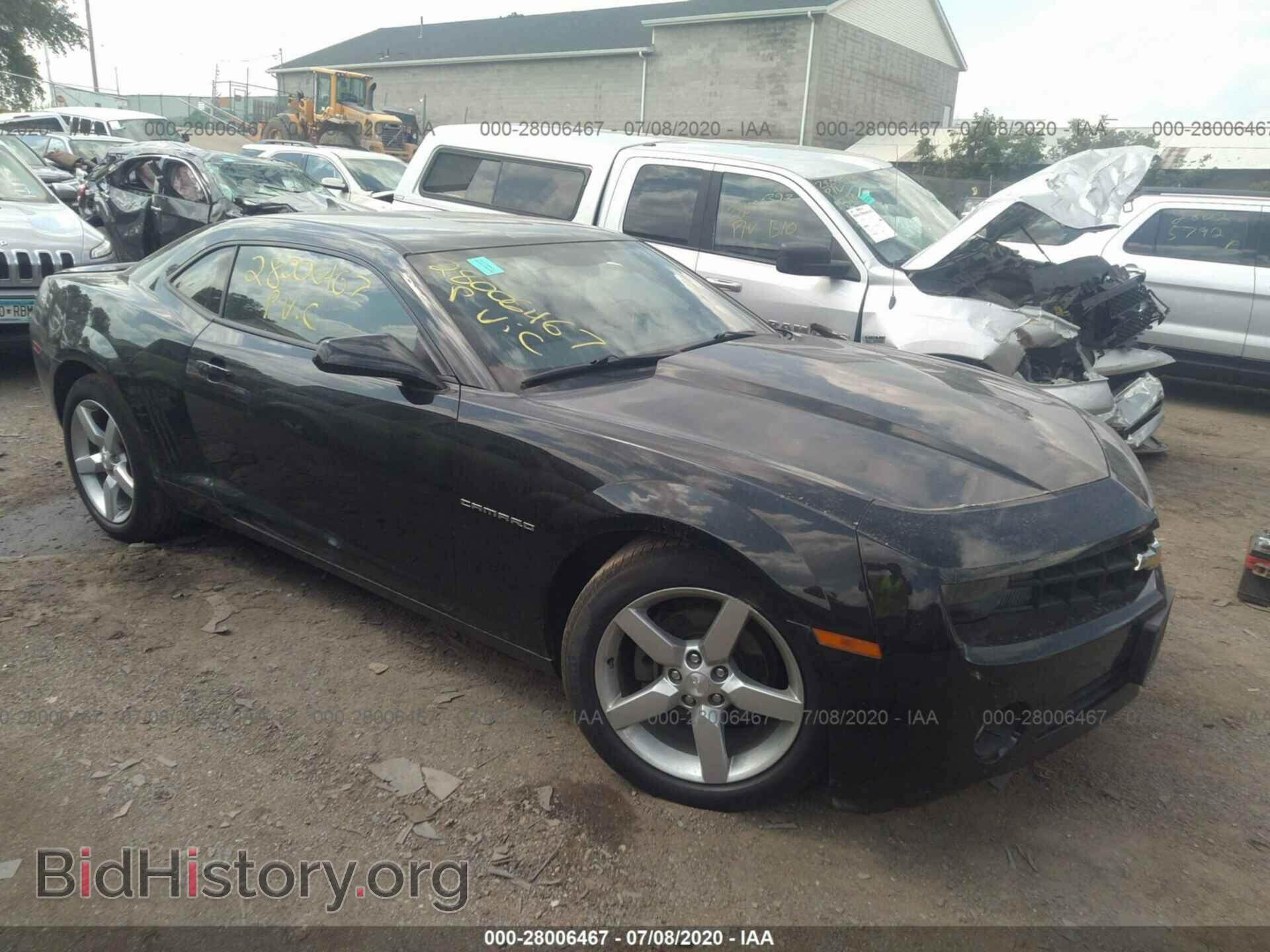 Photo 2G1FC1E36C9100892 - CHEVROLET CAMARO 2012