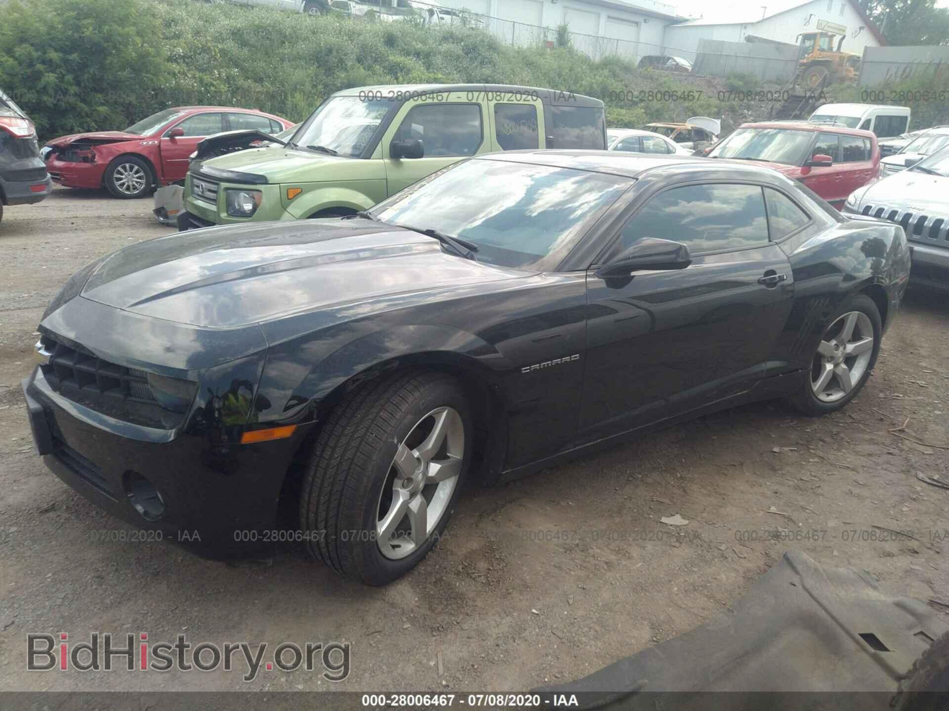 2012 CHEVROLET CAMARO - VIN: 2G1FC1E36C9100892 - Фото 2