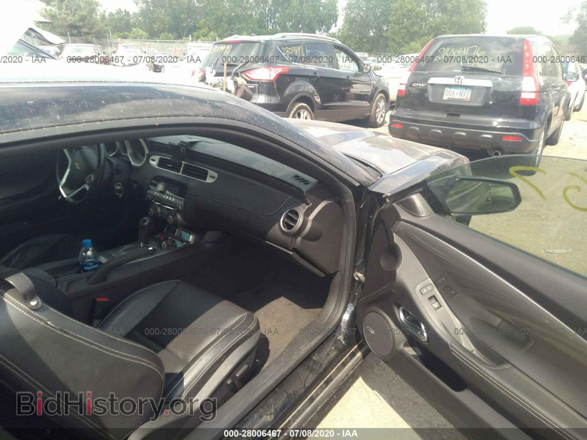 2012 CHEVROLET CAMARO - VIN: 2G1FC1E36C9100892 - Фото 5
