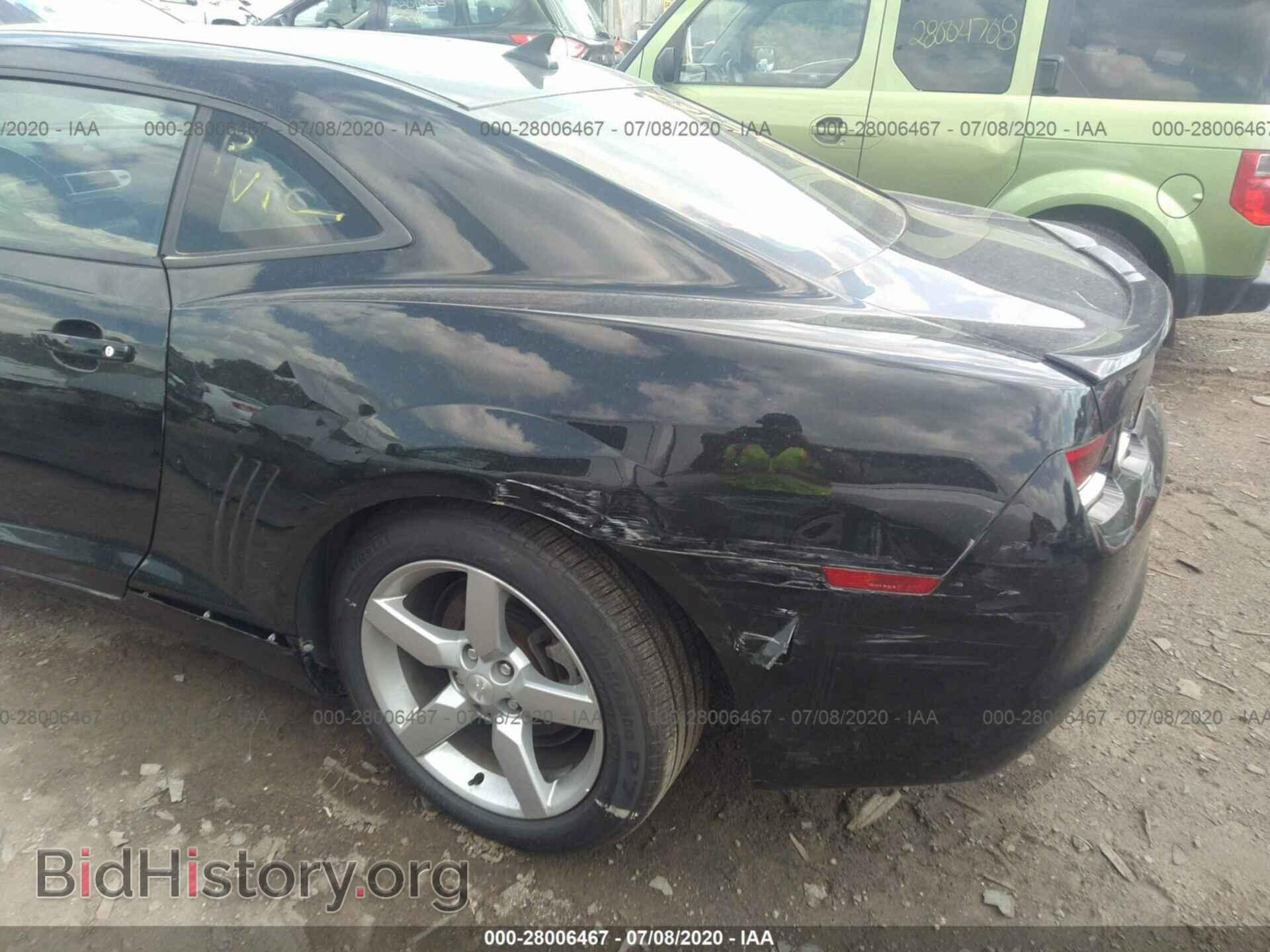 2012 CHEVROLET CAMARO - VIN: 2G1FC1E36C9100892 - Фото 6