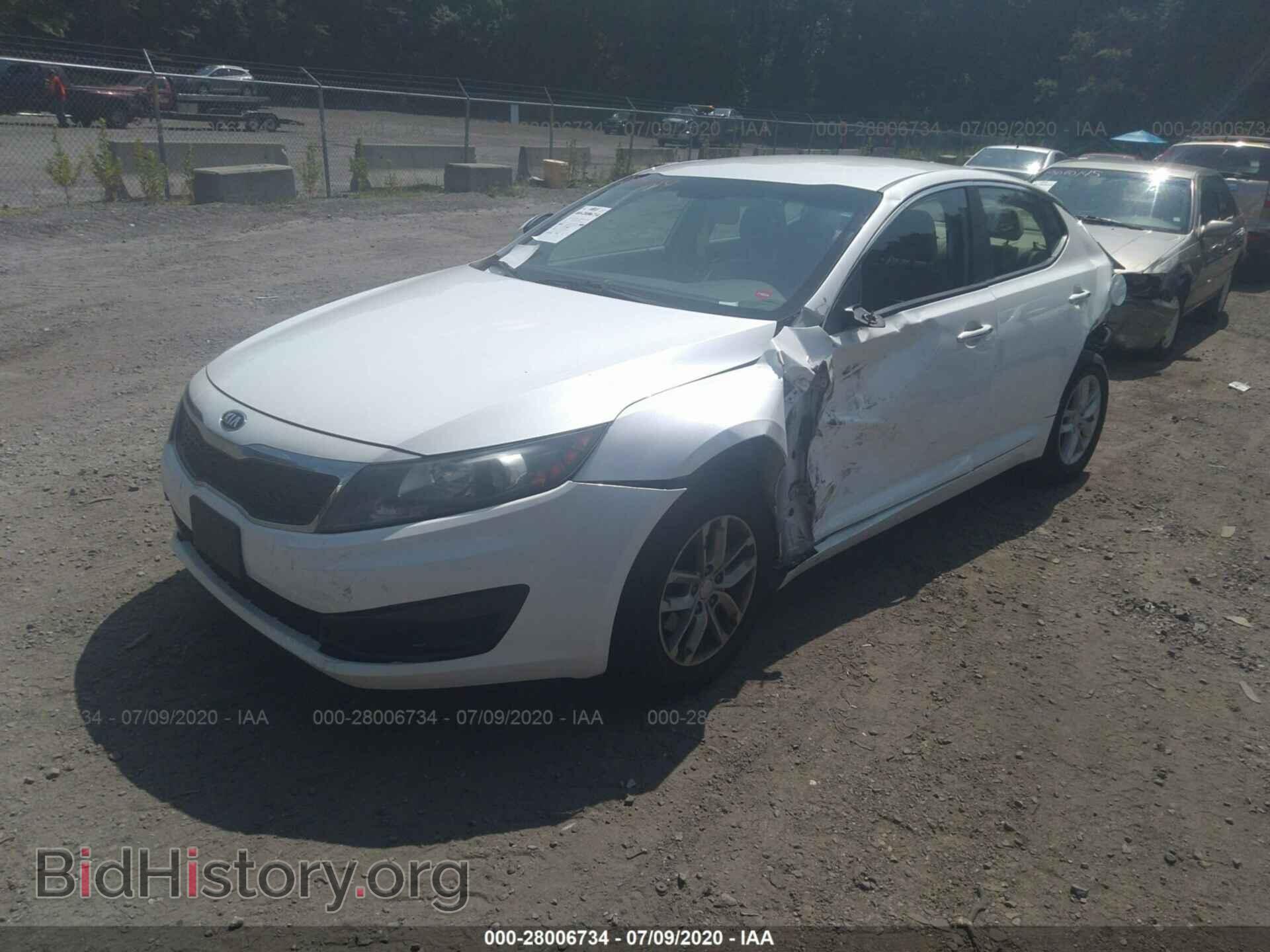 2013 KIA OPTIMA - VIN: KNAGM4A77D5308309 - Фото 2