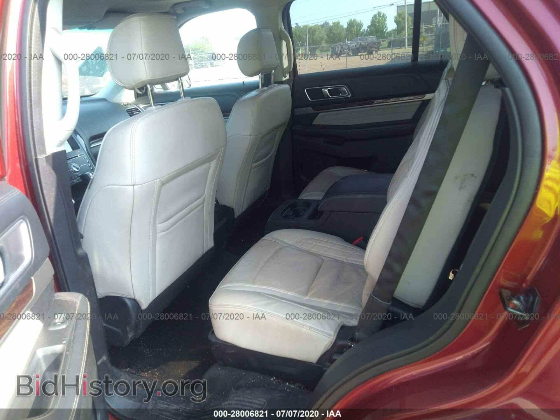 2016 FORD EXPLORER - VIN: 1FM5K8HTXGGC03830 - Photo 8