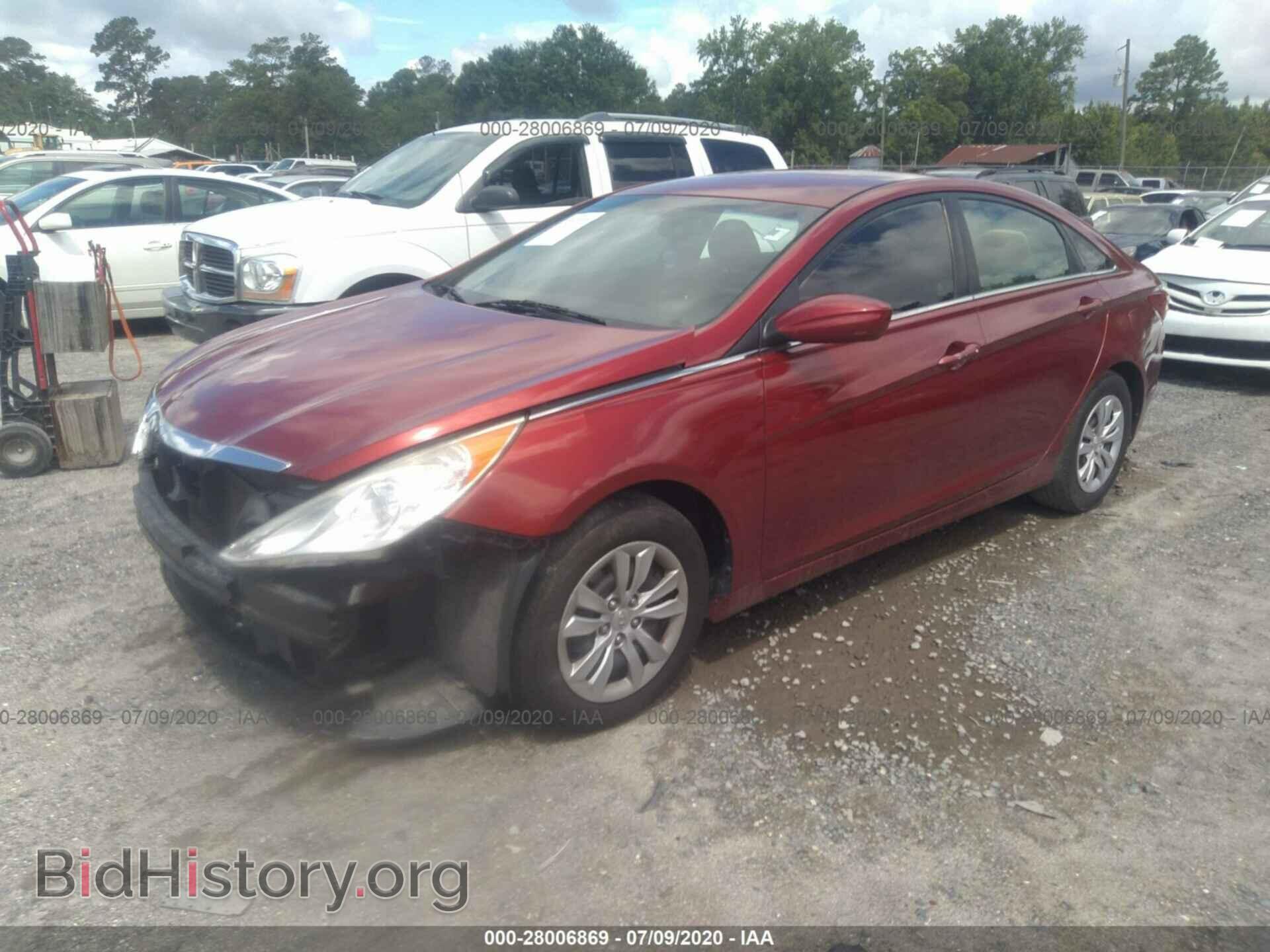 2012 HYUNDAI SONATA - VIN: 5NPEB4AC0CH423636 - Фото 2